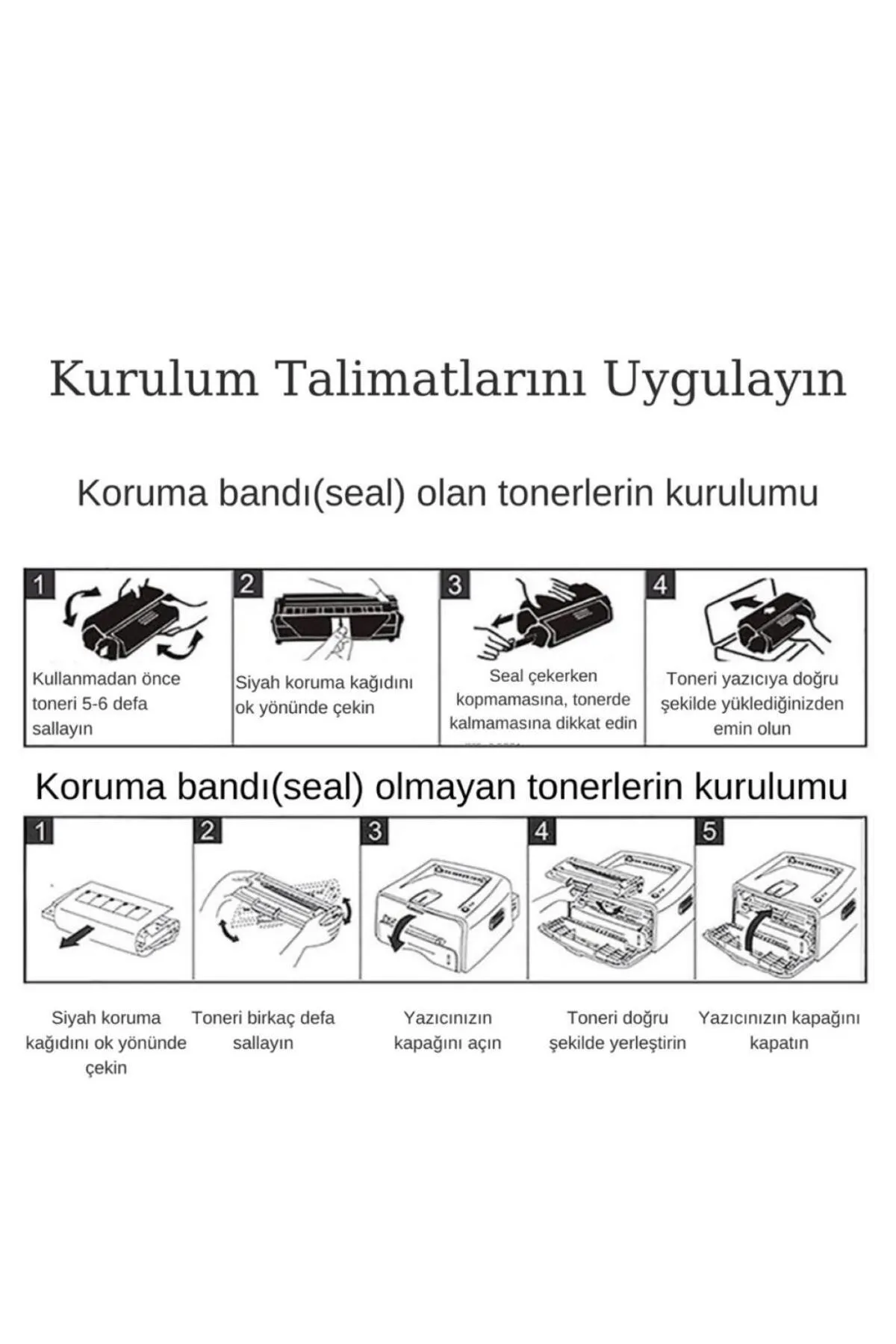 Brother TN-466Y Sarı Toner Muadil - HL-L8360CDW - MFC-L8690CDW