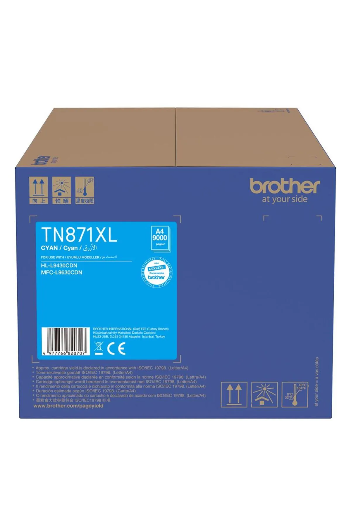 Brother TN871XLC Süper Yüksek Kapasiteli Toner MAVİ