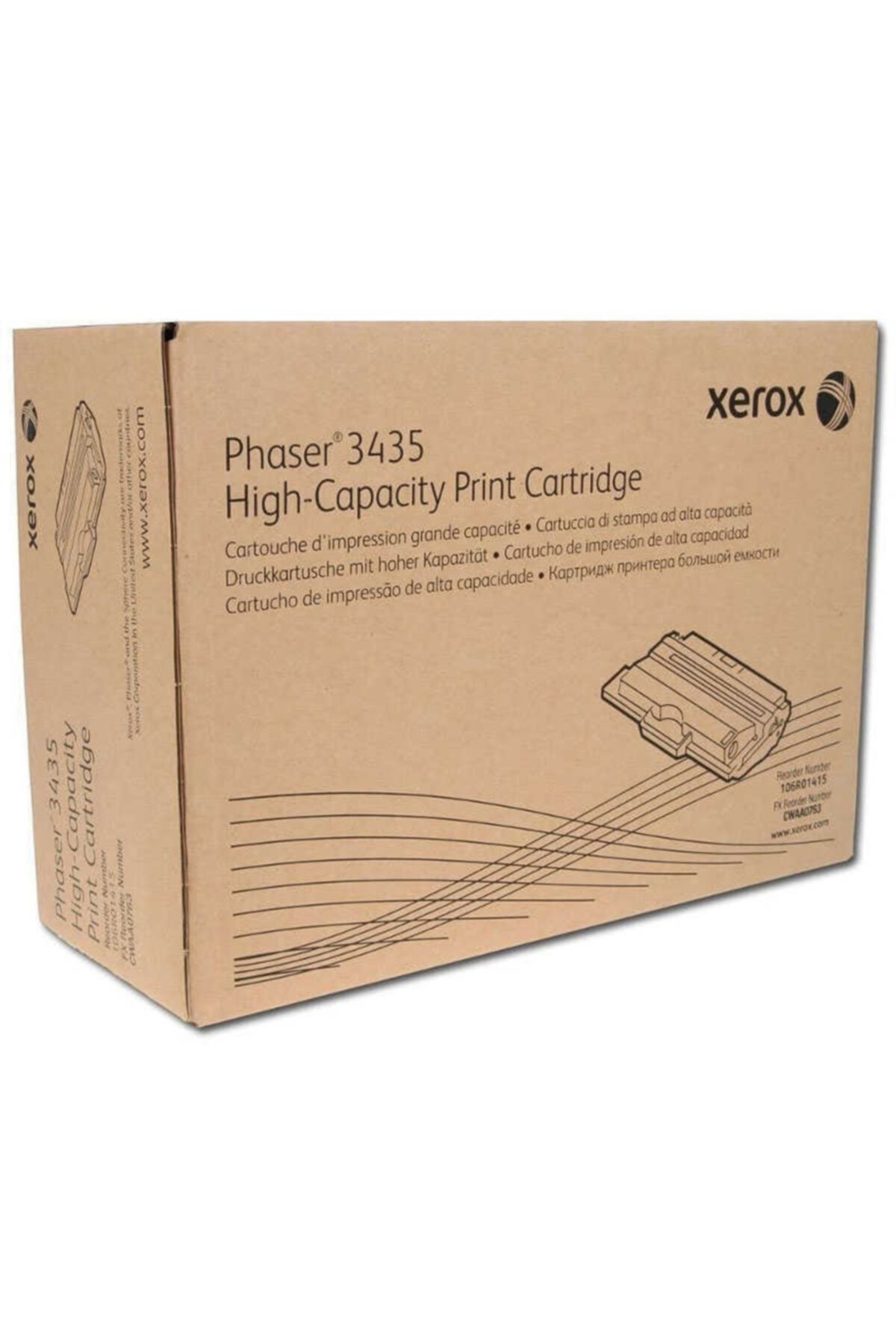 Xerox Toner 3435/106r01414/106r01415