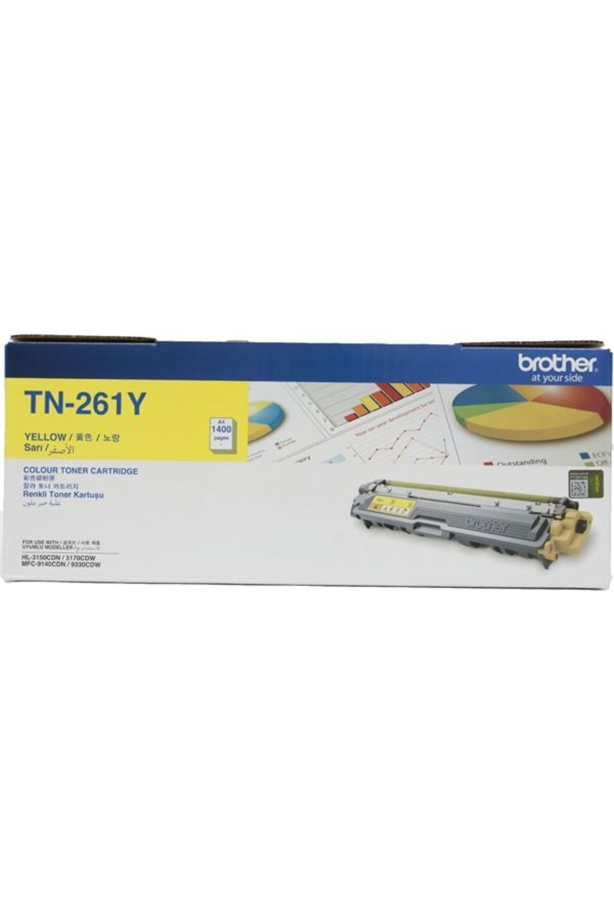 Brother Tonersepeti Tn-261 Sarı Toner