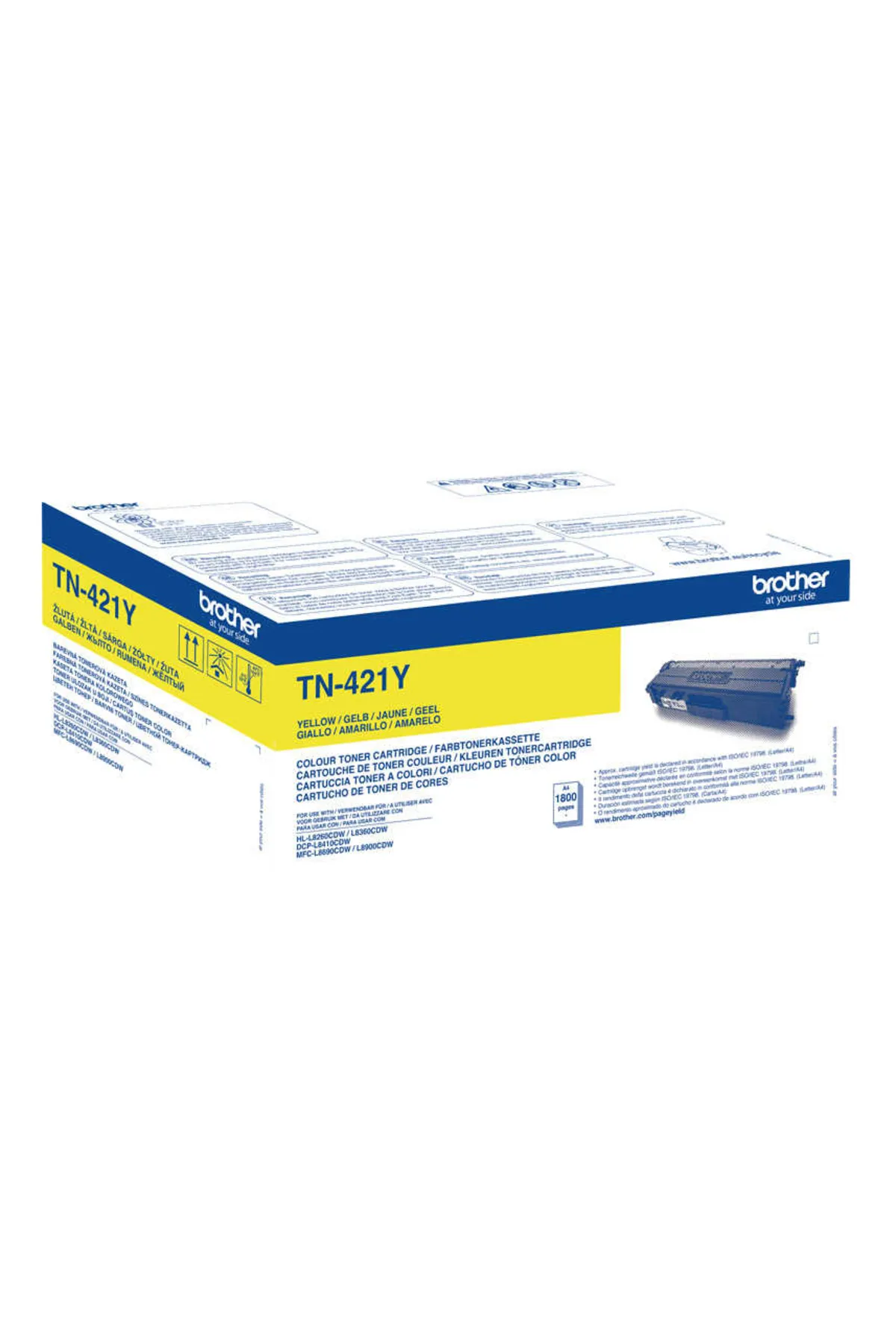 Brother Tonersepeti Tn-461/421 Sarı Toner