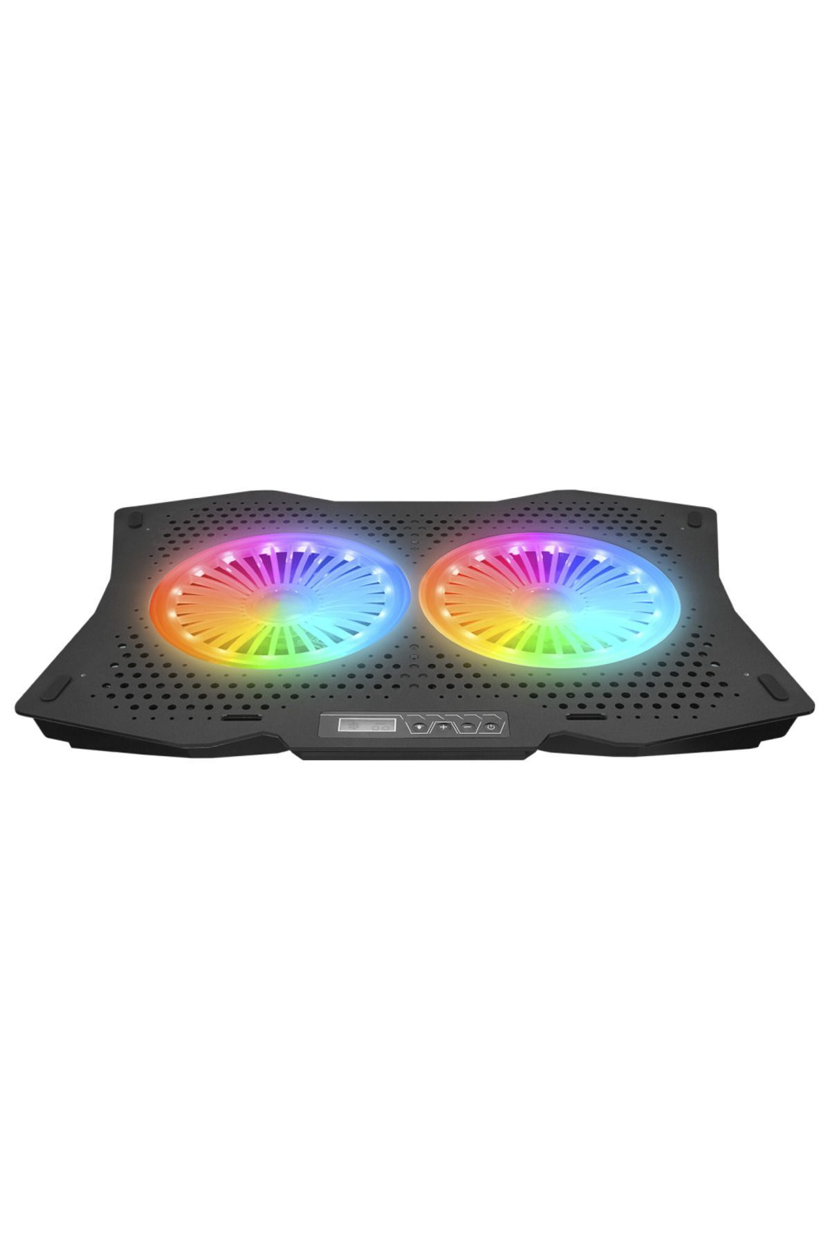 Rampage Tornado Full Rgb 2fanlı Yükseklik Ayarlı 10-18 Laptop Soğutucu Ekranlı Notebook Soğutucu Stand