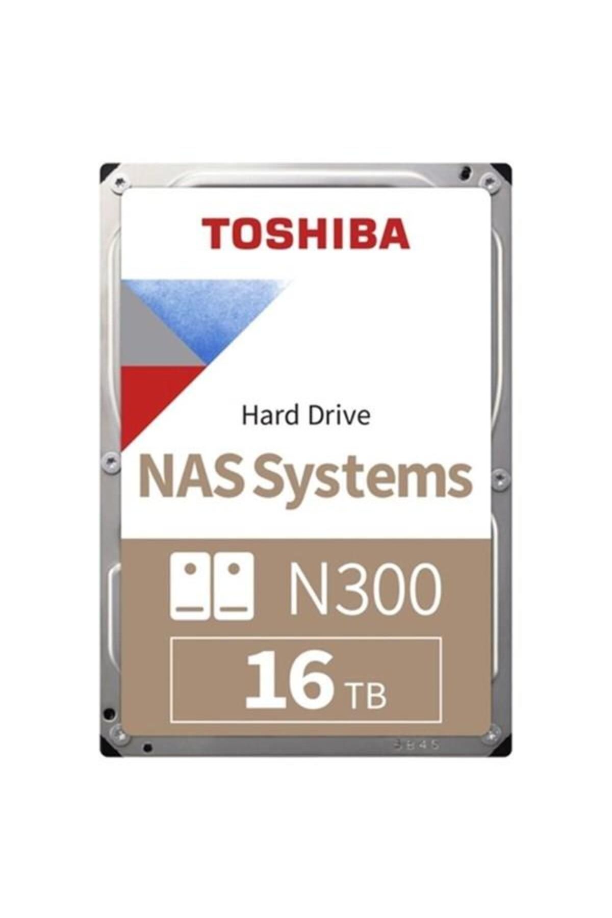 Toshiba Toshıba 3.5" 16tb N300 Hdwg31guzsva 7200 Rpm 256mb Sata-3 Nas Diski