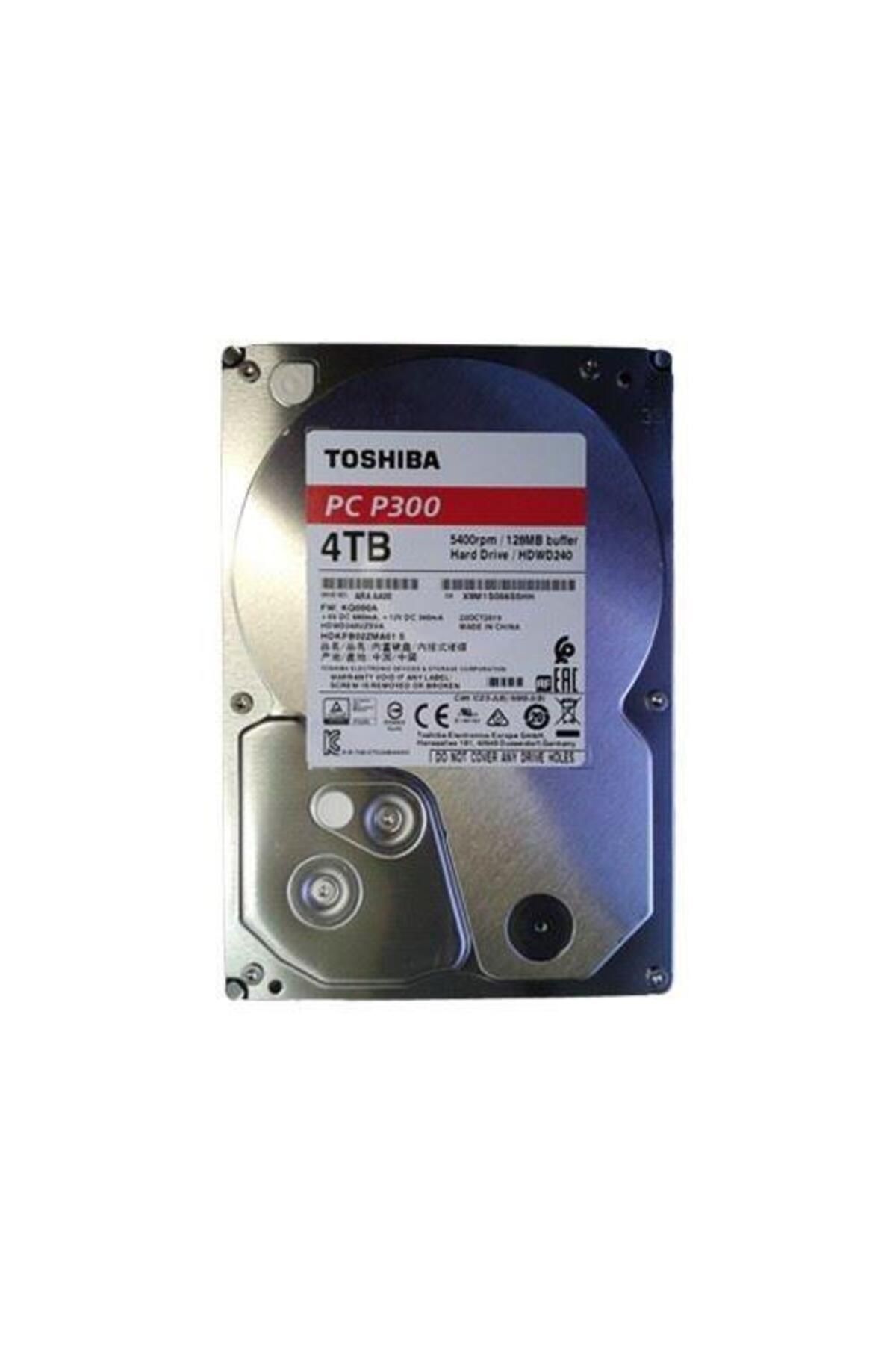 Toshiba Toshıba Hdwd240uzsva 3,5" 4tb 5400 Sata3 128mb P300 Dısk