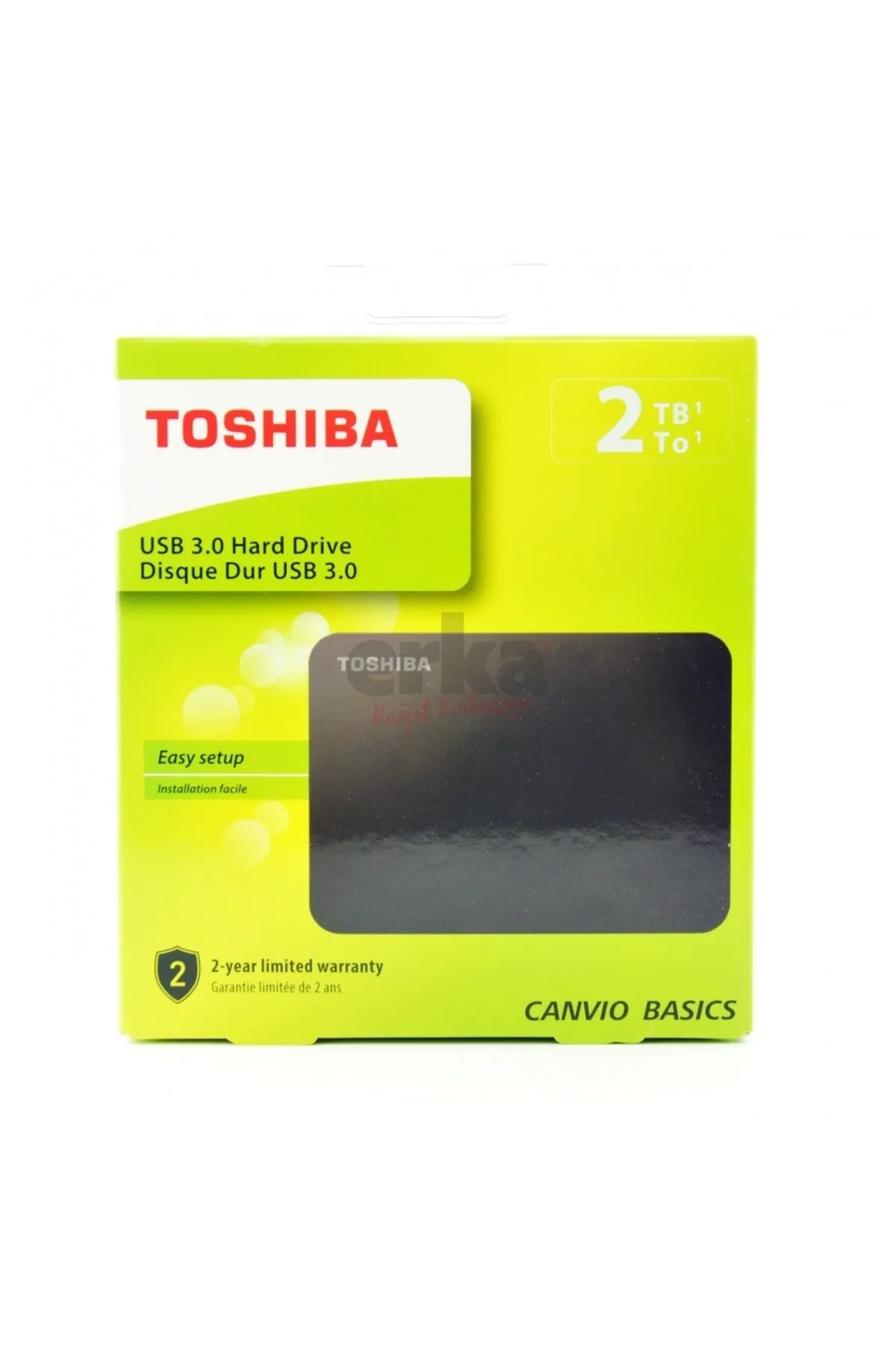 MERSAT Toshiba Canvio Basic Hard Disk 2.5" 2 Tb 3.0 Siyah