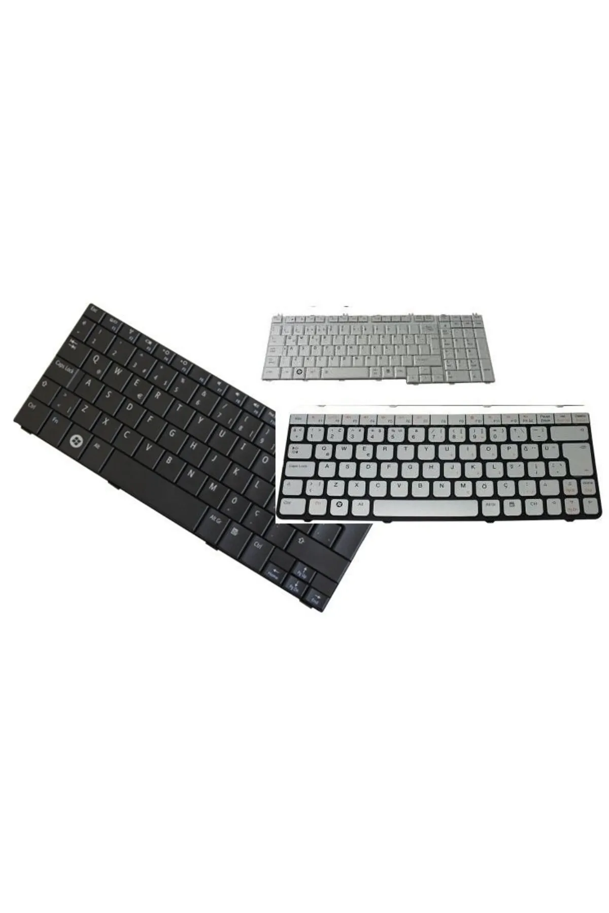 OEM Toshiba Satellite A300-1MN Klavye Silver Uyumlu