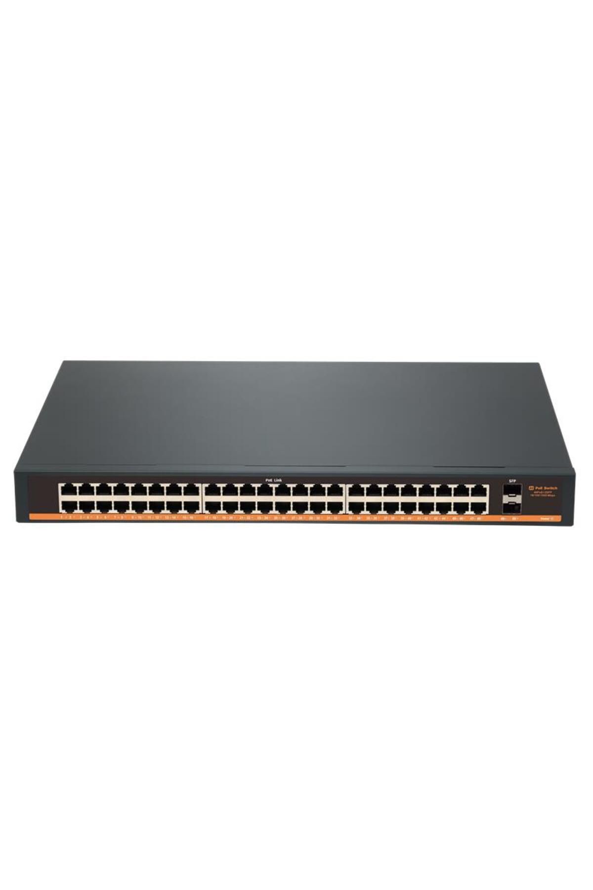 Tiwox Tp-g4820-poe800w 48 Port Gıgabıt 2x 1gb Sfp Uplınk Rackmount Poe Swıtch