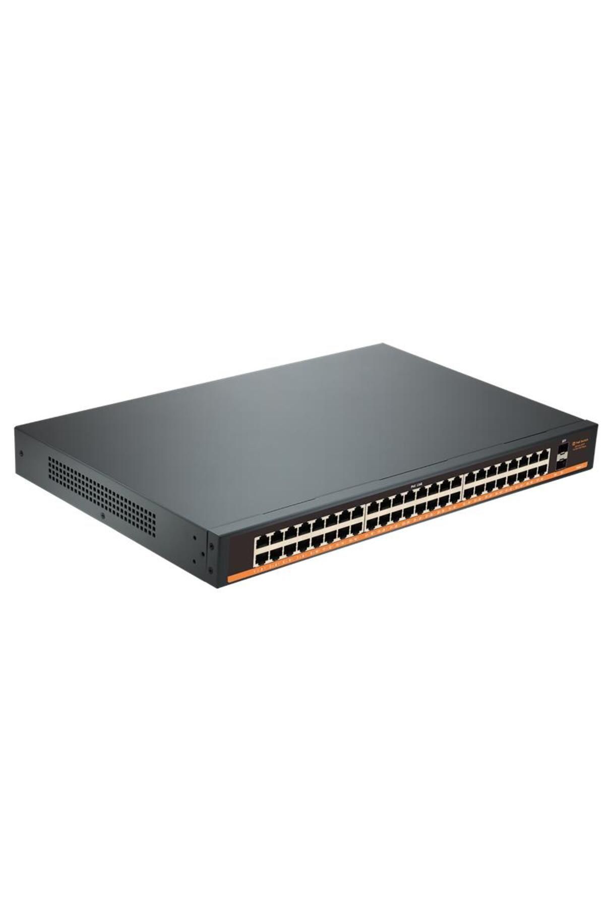 Tiwox Tp-g4820-poe800w 48 Port Gıgabıt 2x 1gb Sfp Uplınk Rackmount Poe Swıtch