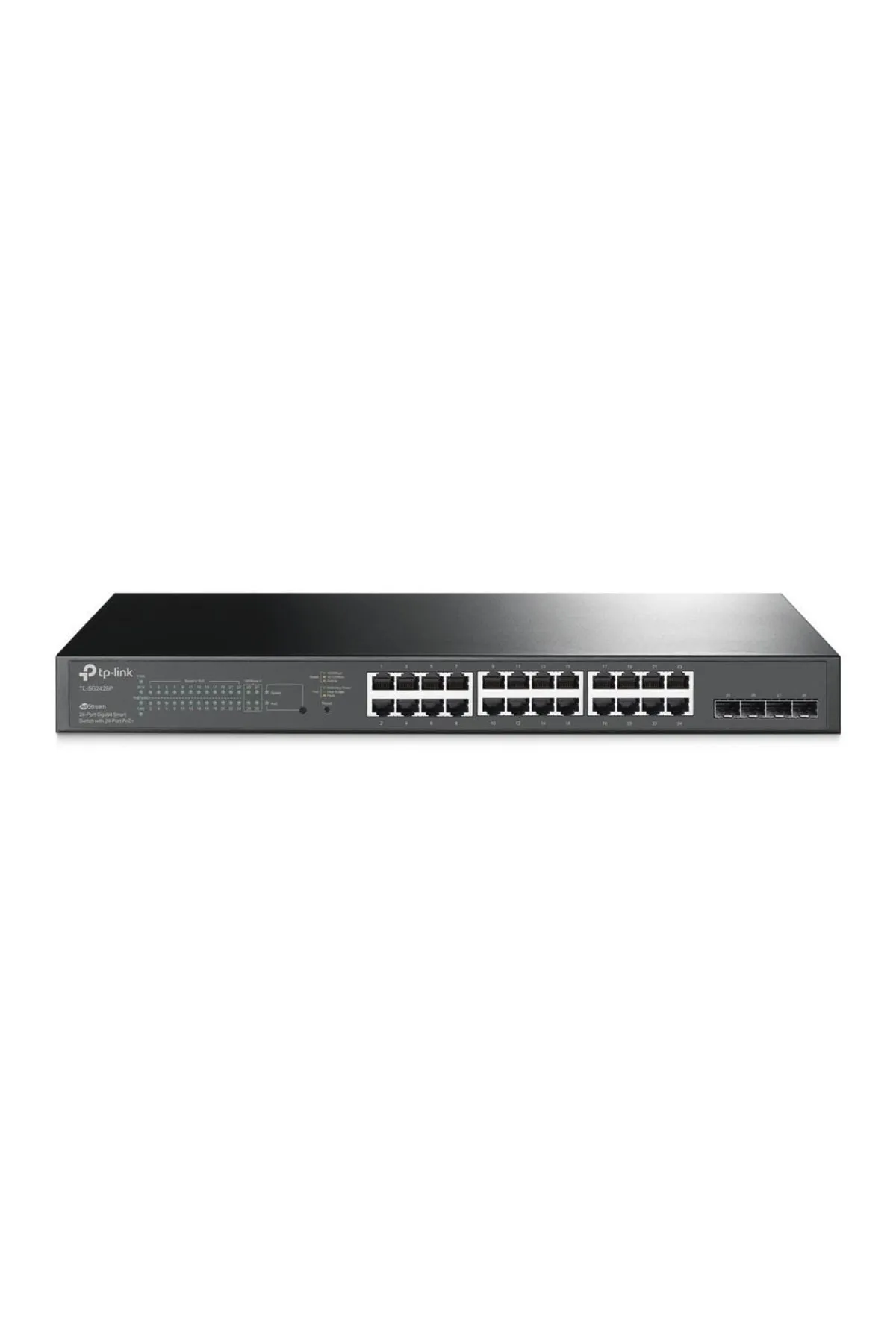 TP-Link Tp-lınk 24-port Full Poe Tl-sg2428p Gigabit 4x-sfp Yönetilebilir 250w Poe Switch