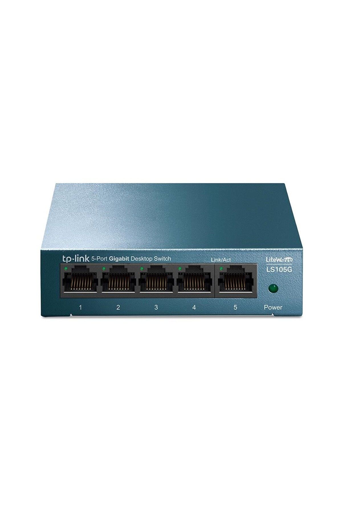 TP-Link Tp-lınk Ls105g 5 Port Gıgabıt Metal Kasa Swıtch