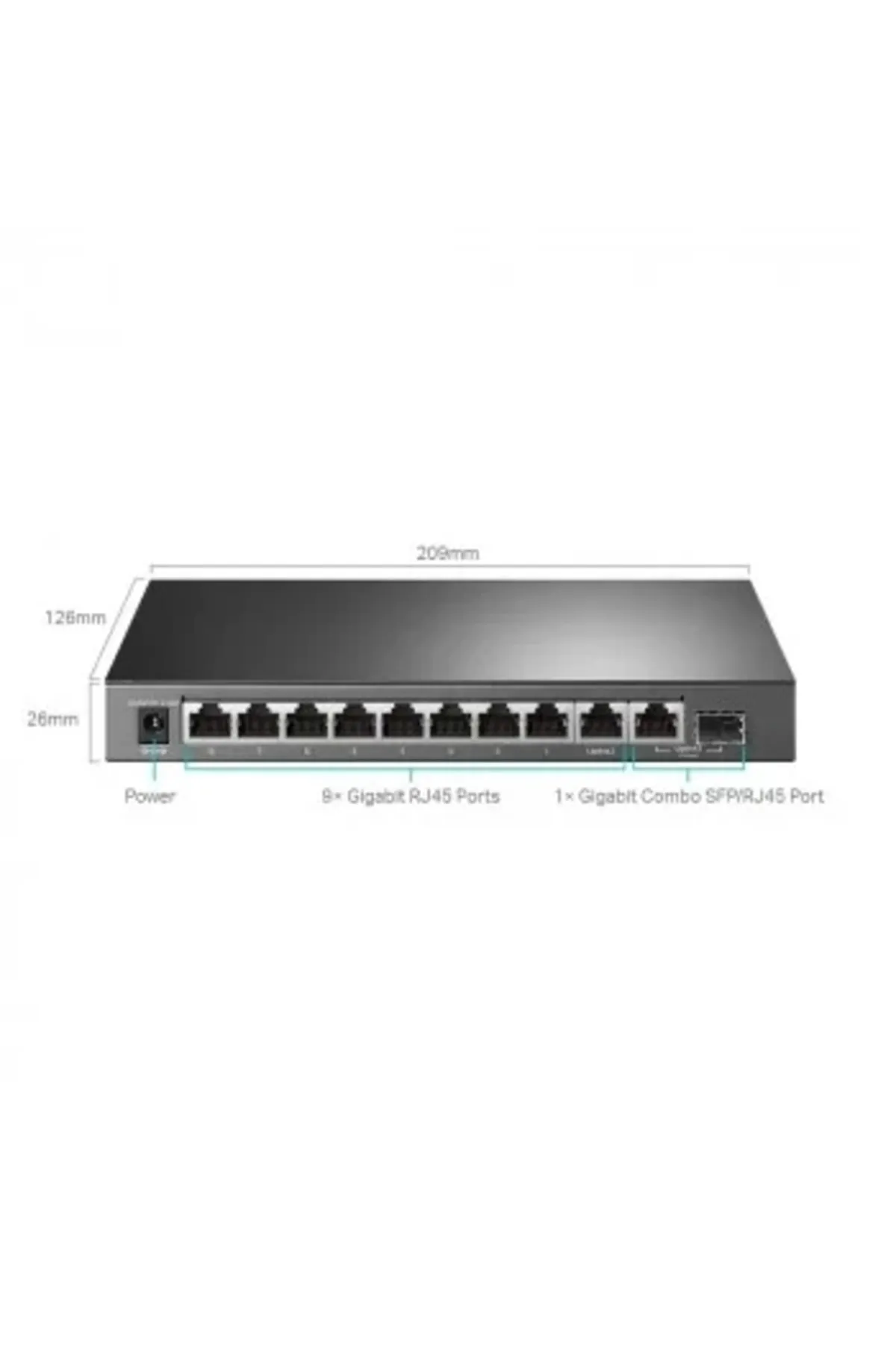 HP Tp-lınk Tl-sg1210mpe 10port 10/100/1000 Yönetilebilir Poe Swıtch