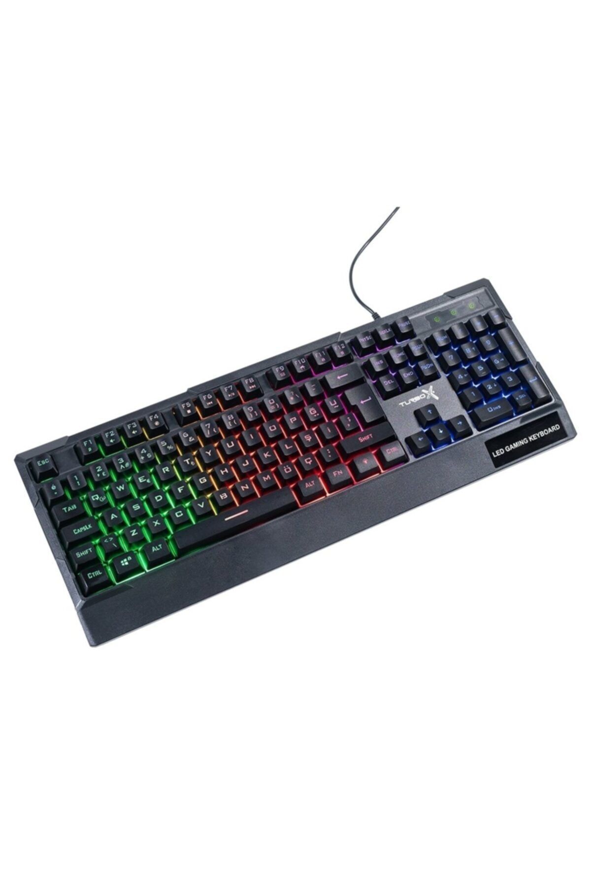 Turbox Tr-k115 Usb Gaming Oyuncu Işıklı Rainbow Klavye Türkçe Q