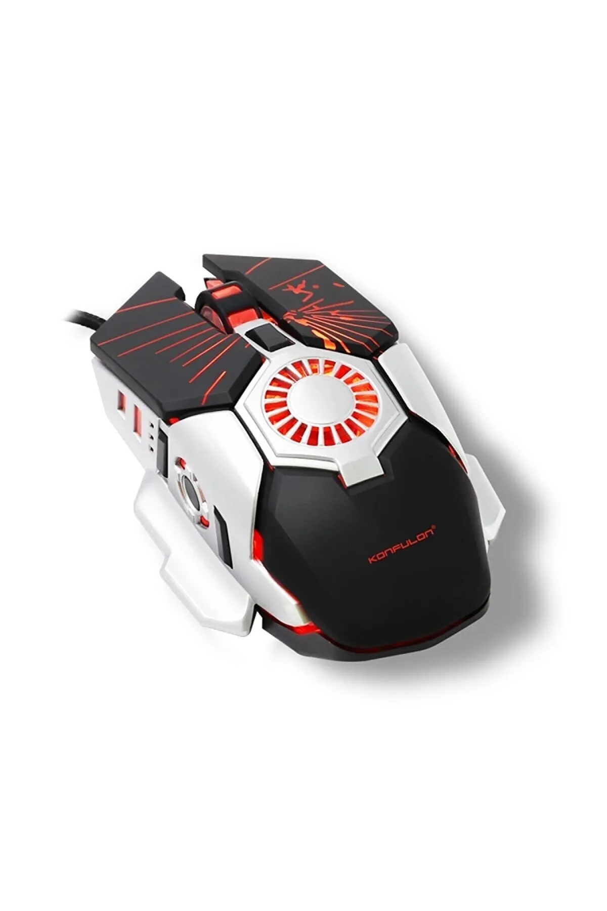 VOOKA Trol Gaming Mouse Gamer Bilgisayar Pc Dizüstü Profesyonel Oyun Fare Rgb 3200 Dpı