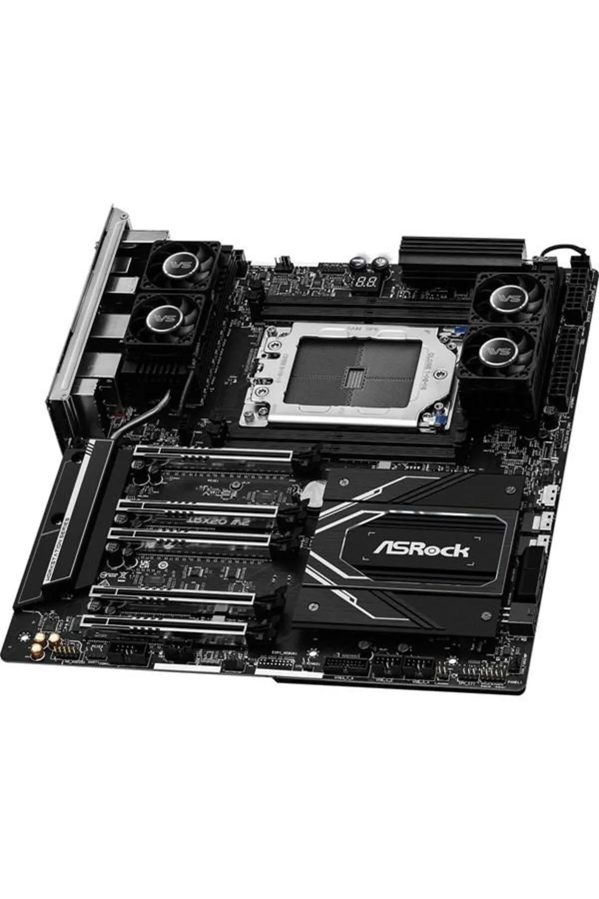 ASRock Trx50 Wıfı-6e Ws Ecc Ddr5 10-gbe Lan Pcıe 5.0 Str50 Atx