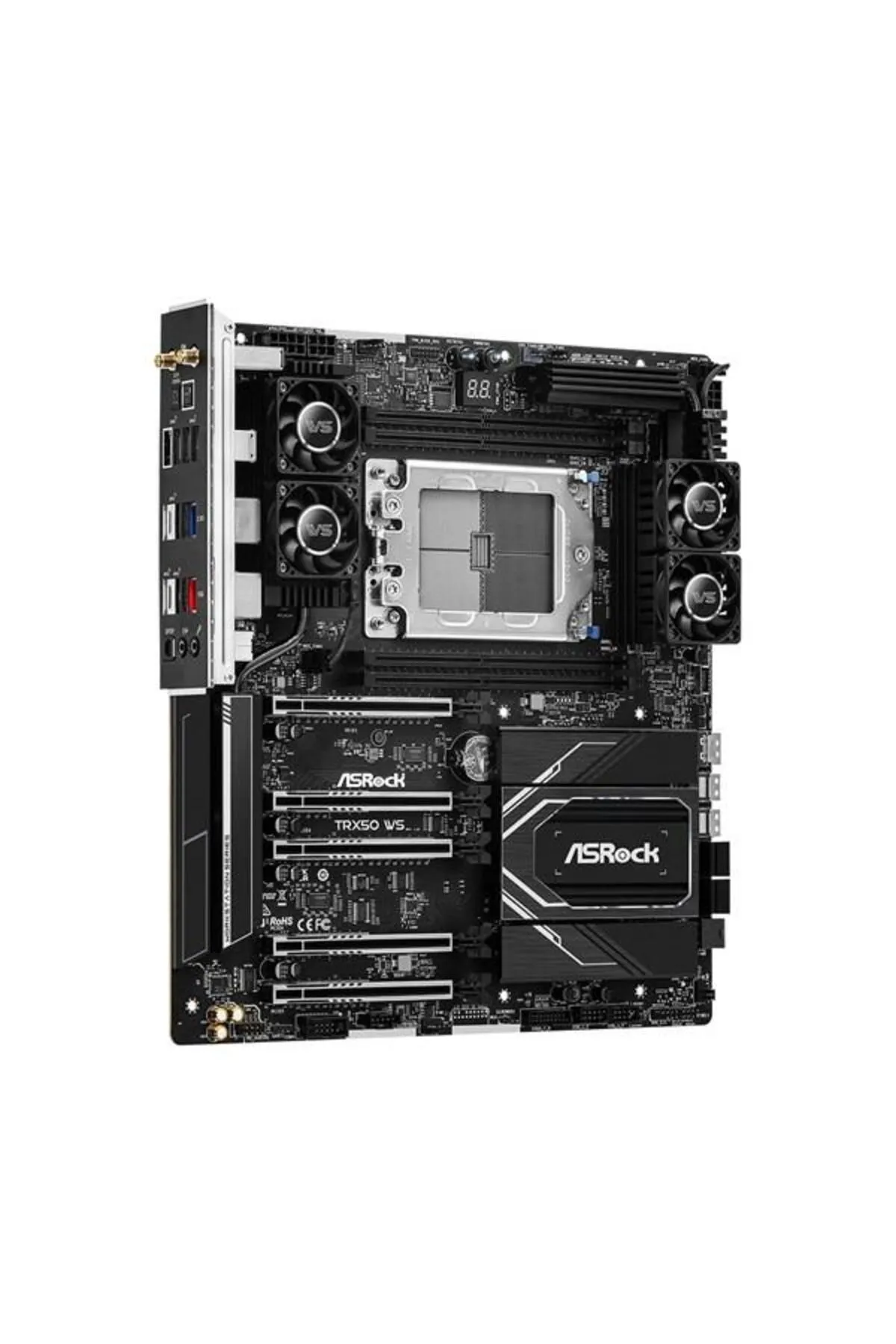 ASRock Trx50 Wıfı-6e Ws Ecc Ddr5 10-gbe Lan Pcıe 5.0 Str50 Atx