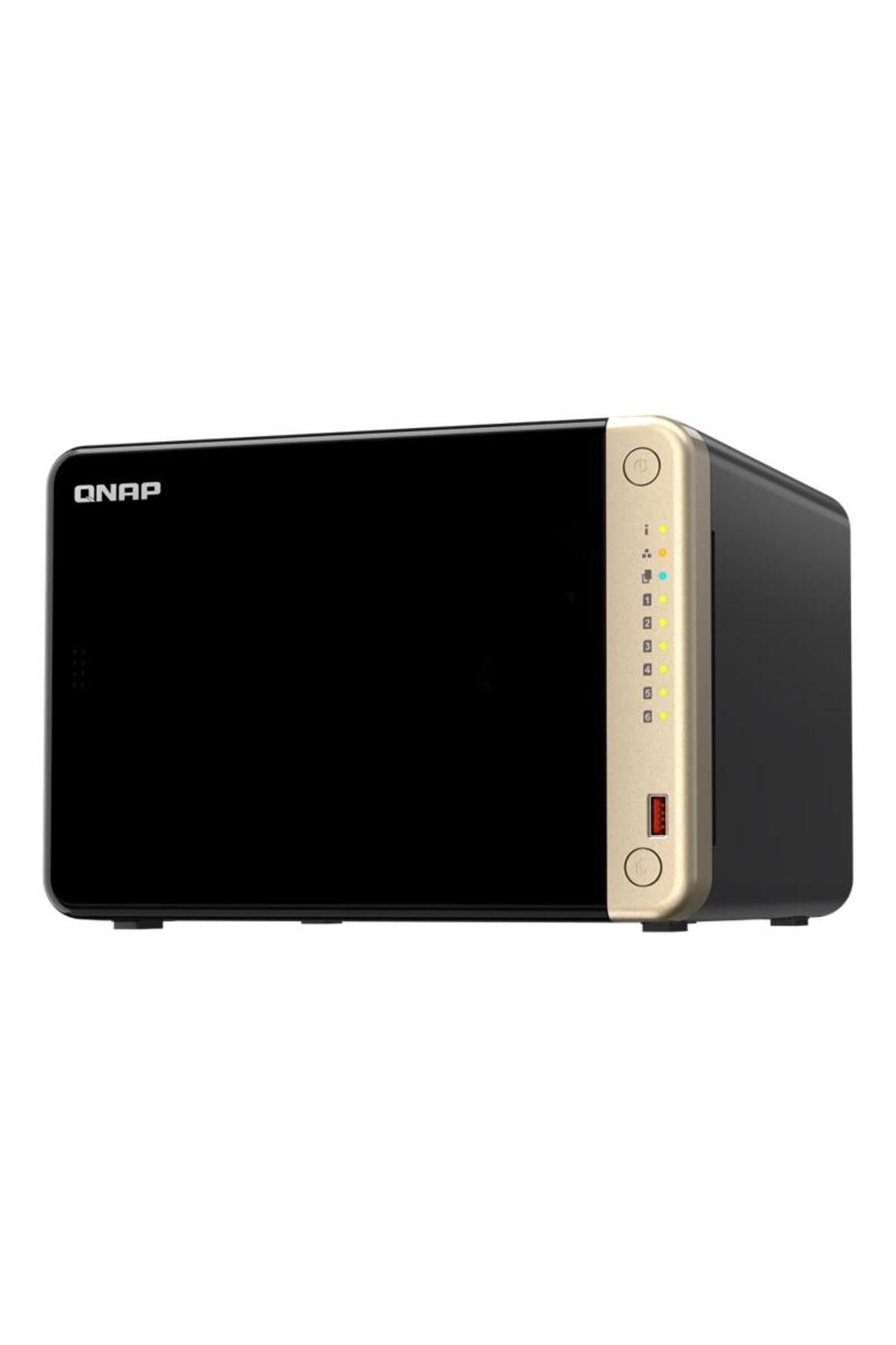 Qnap Ts-664-8gb Ram 6 Hdd Yuvalı Tower Nas