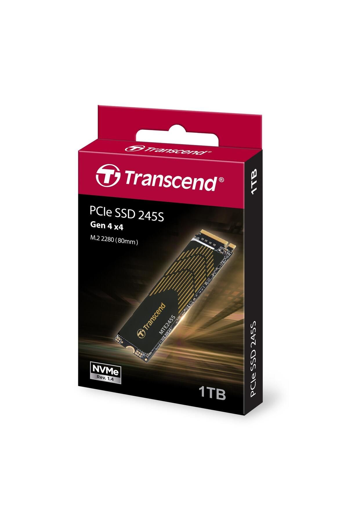 Transcend TS1TMTE245S 1TB M.2 2280 PCIe Gen4x4 NVMe 3D TLC SSD