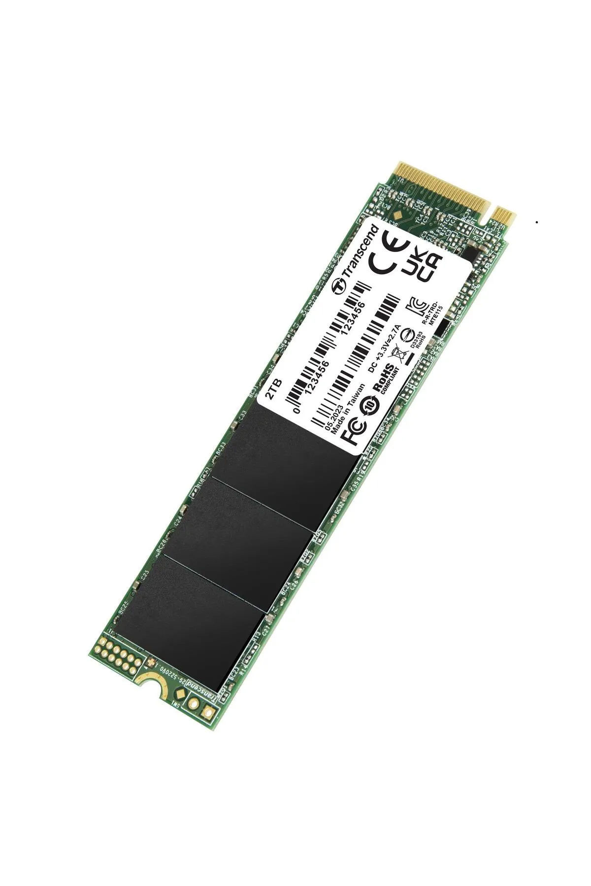 Transcend Ts2tmte115s 2tb, M.2 2280,pcıe Gen3x4,nvme