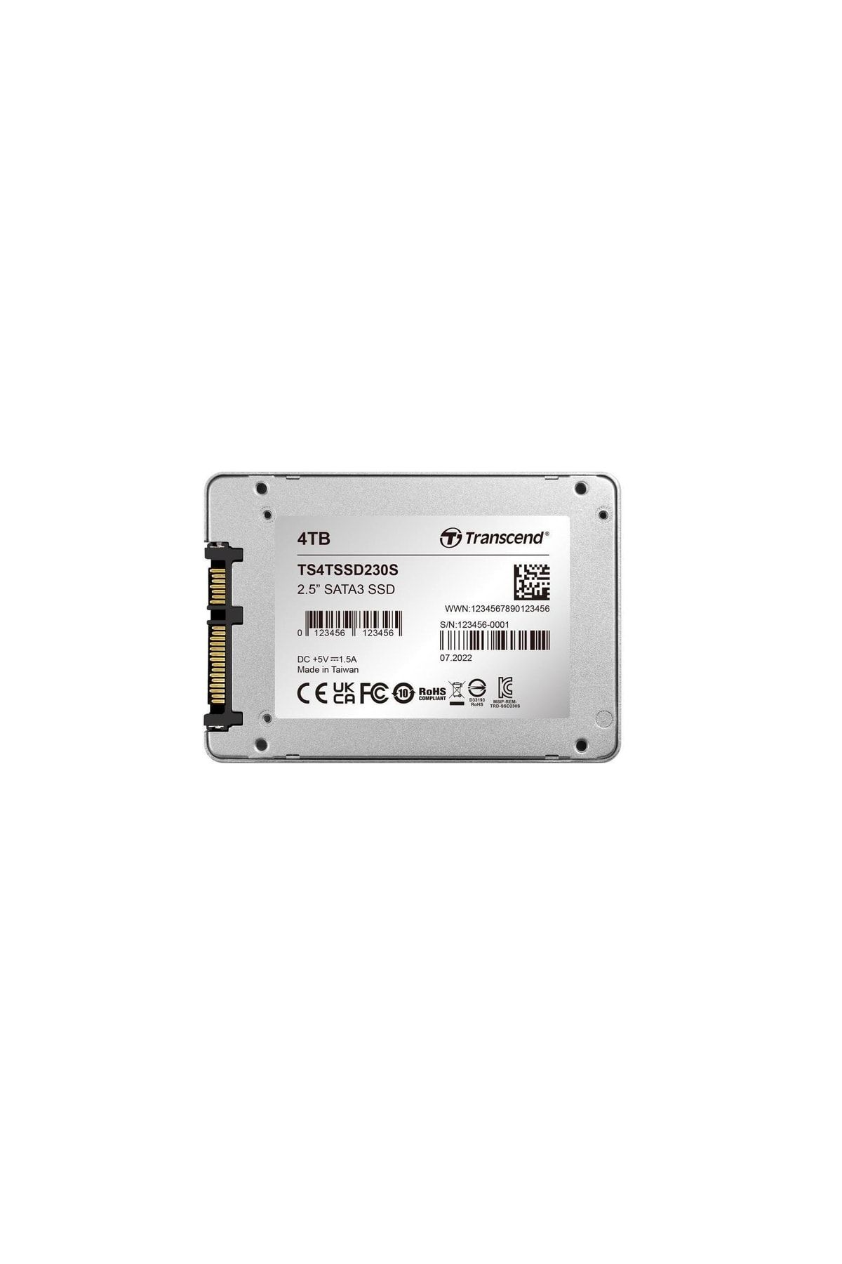 Transcend Ts4tssd230s 4tb 2.5" Sata Ssd