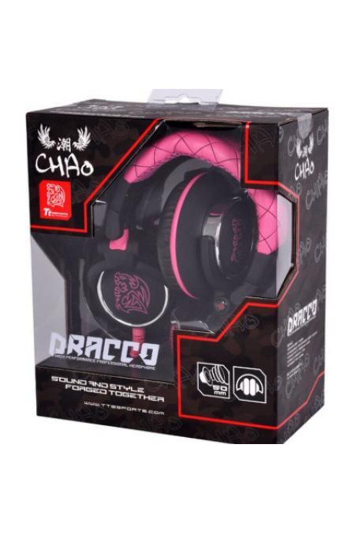 Thermaltake Tt Esports Dracco (tts-ht-dra007oepk) Pembe, Profesyonel Kulaklık