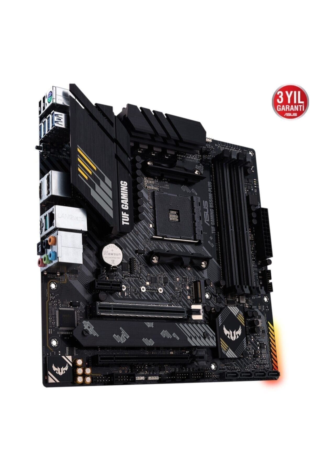 Asus Tuf B550m-plus Gamıng Wıfı Iı Ddr4 M2 Pcıe Nvme Hdmı Dp Pcıe 16x V4.0 Am4 Matx