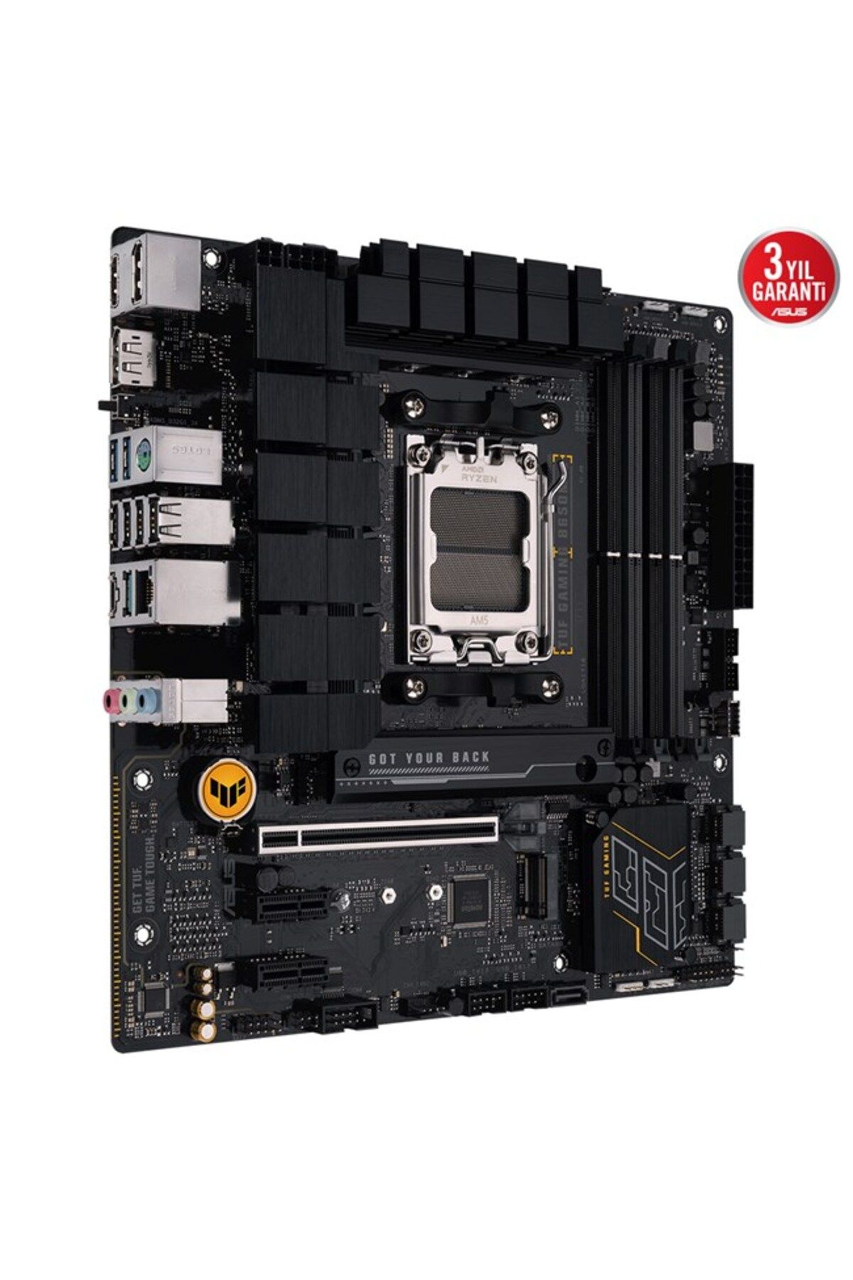 Asus TUF B650M-E GAMING DDR5 HDMI DP PCIe 16X v4.0 AM5 mATX