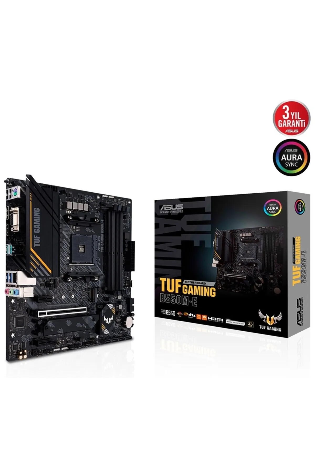 Asus Tuf Gaming B550m-e Amd B550 Soket Am4 Ddr4 4600(OC)mhz Matx Anakart