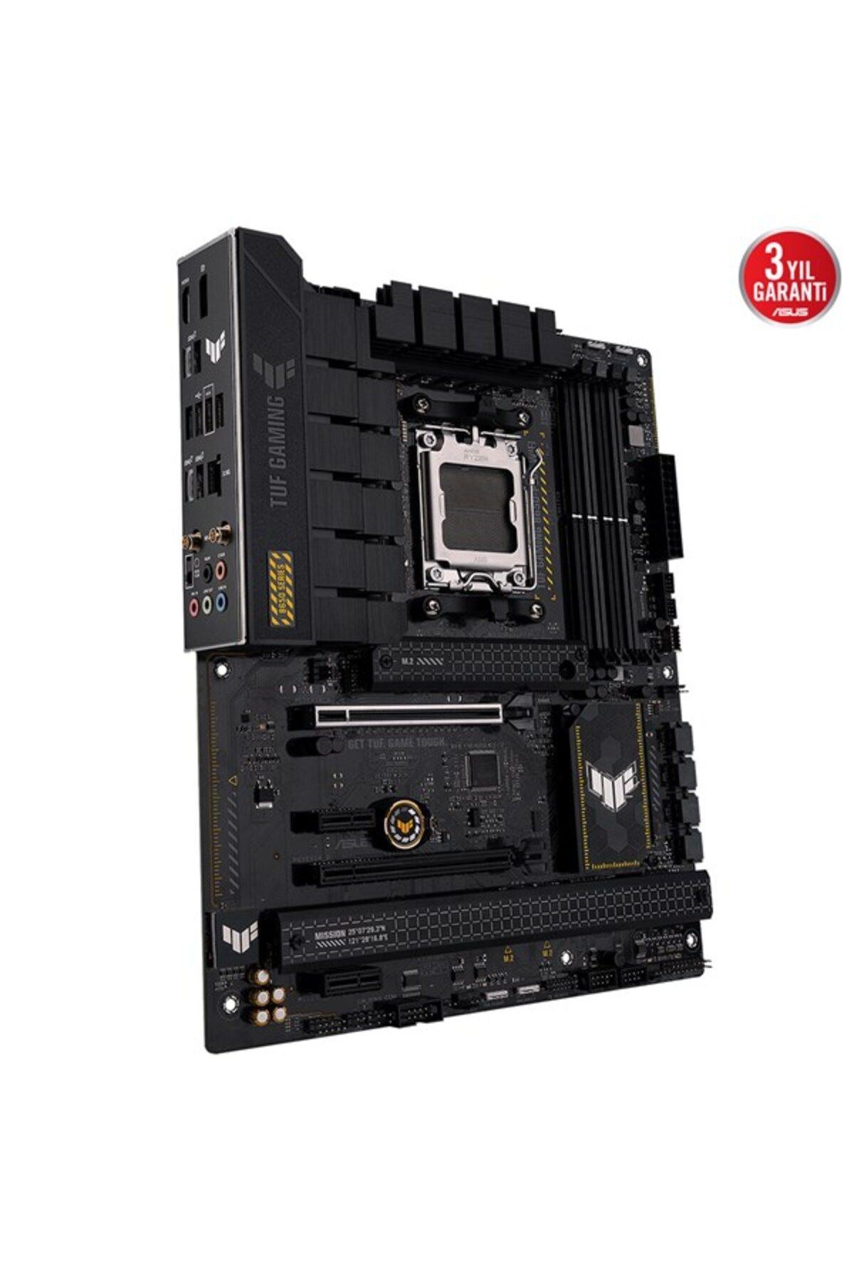 Asus TUF GAMING B650-PLUS B650 DDR5 (Vga Yok) GLan 2.5G ATX HD DP US3 M2 TYP-C AM5 AMD Anakart