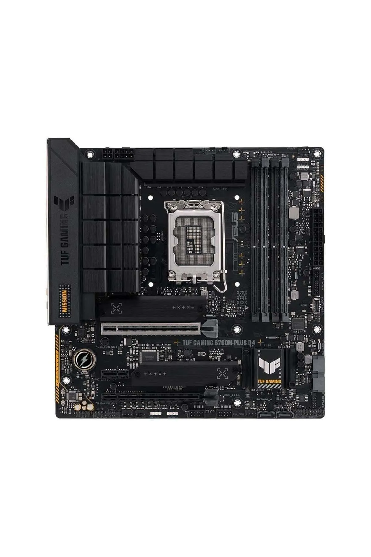 Asus TUF GAMING B760M-PLUS D5 INTEL LGA1700 DDR5 Micro ATX Anakart