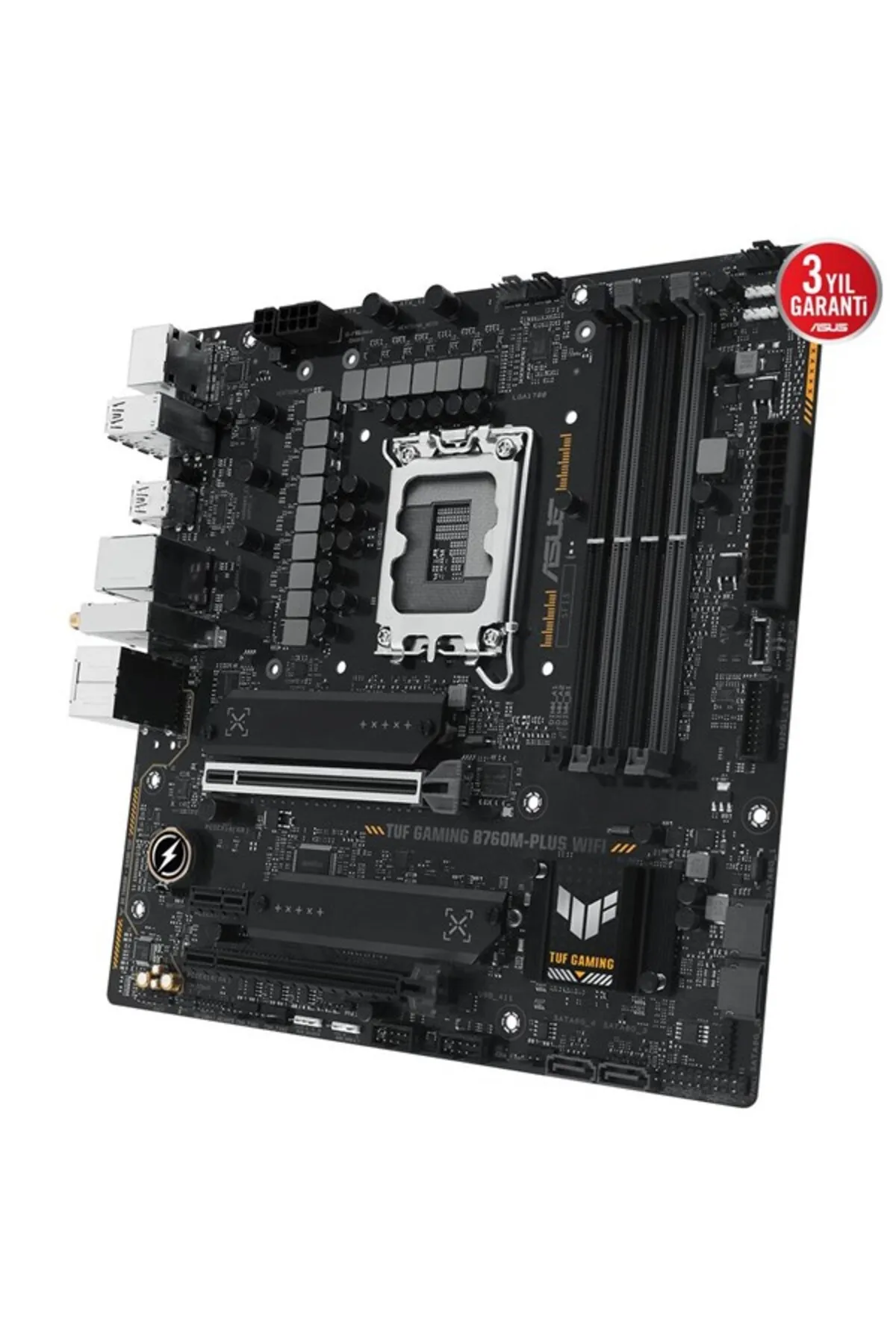 Asus TUF GAMING B760M-PLUS WIFI II DDR5 HDMI-DP PCIE 4.0 1700P MATX