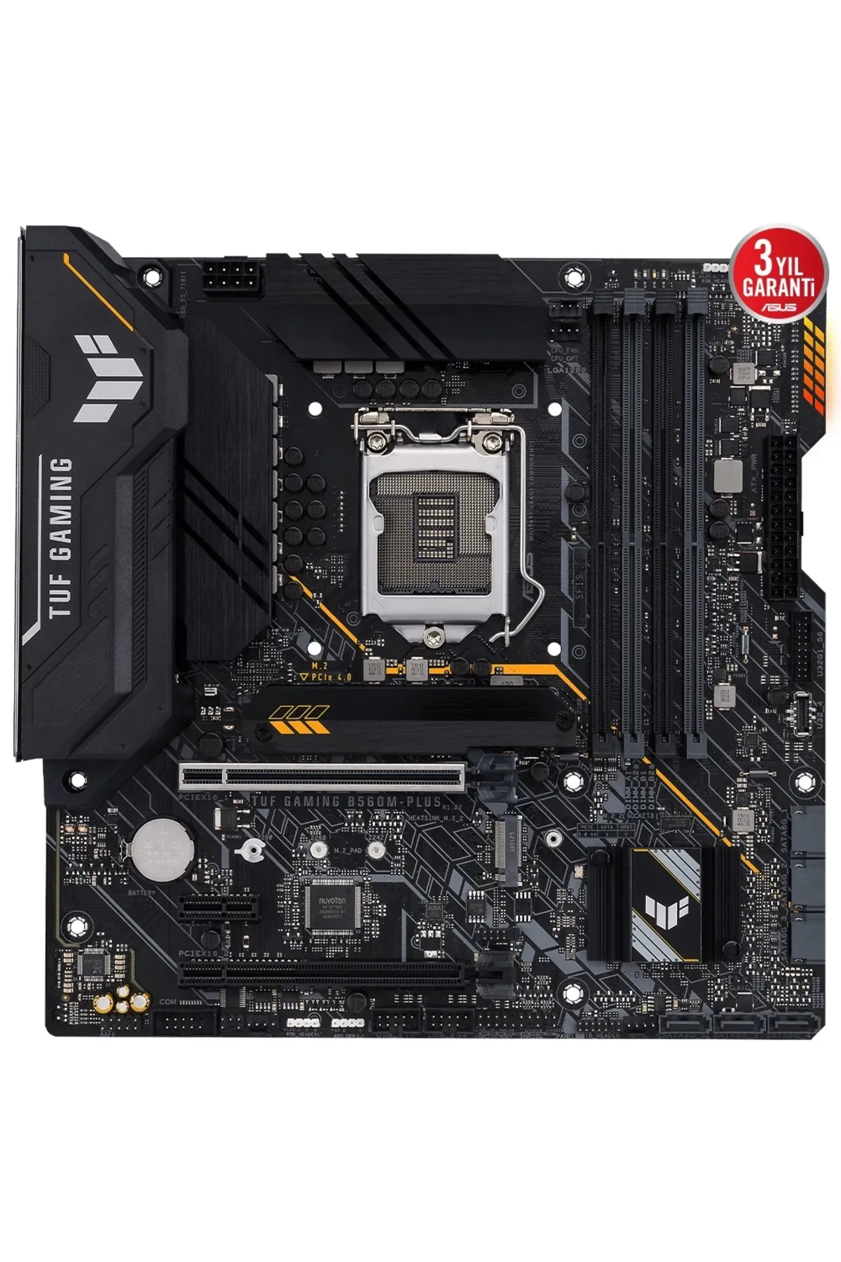 Asus Tuf Gaming B860m-plus Wıfı Ddr5 8800mhz (OC) M.2 1851p Matx Anakart