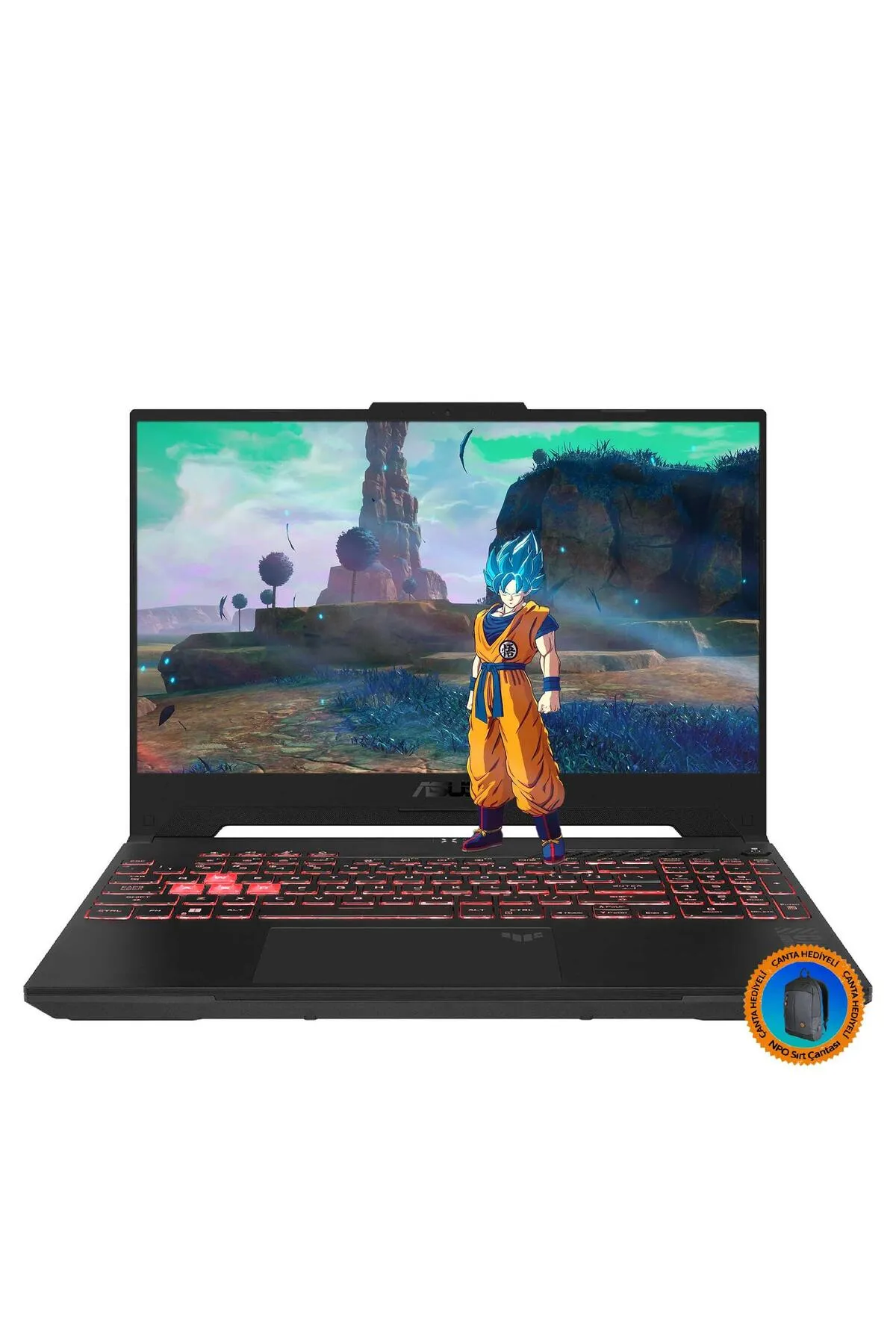 Asus TUF Gaming F15 FX507VU-LP260A17 i7-13620H 64GB 2TBSSD RTX4050 15.6" FHD W11P Dizüstü Bilgisayar