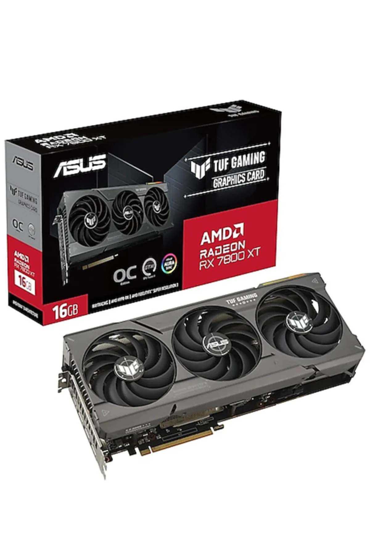 Asus TUF Gaming Radeon RX 7800 XT OC Edition 16GB GDDR6