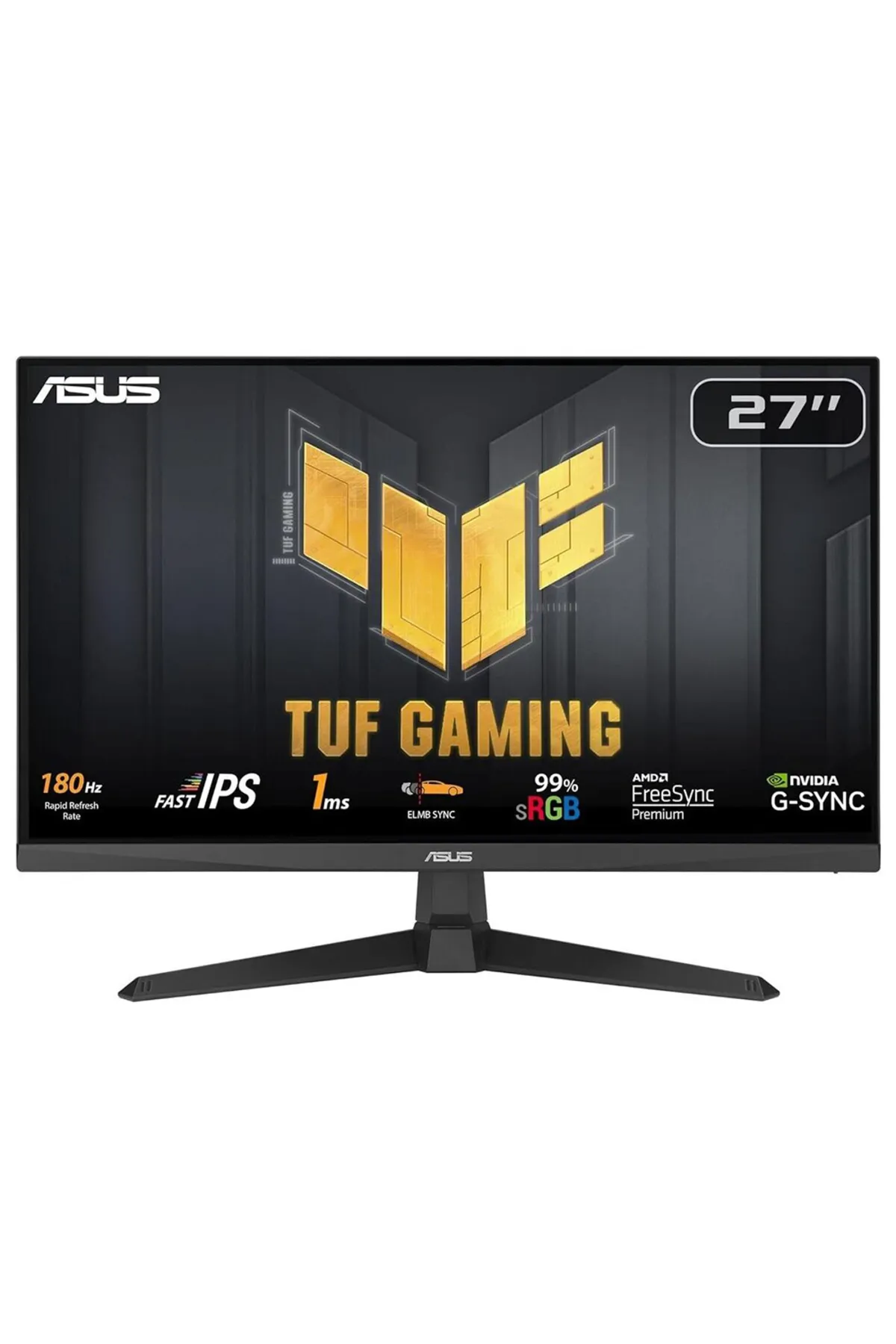 Asus Tuf Gaming Vg279q3a 27" 1ms 180hz Freesync Ips Full Hd Gaming (OYUNCU) Monitör