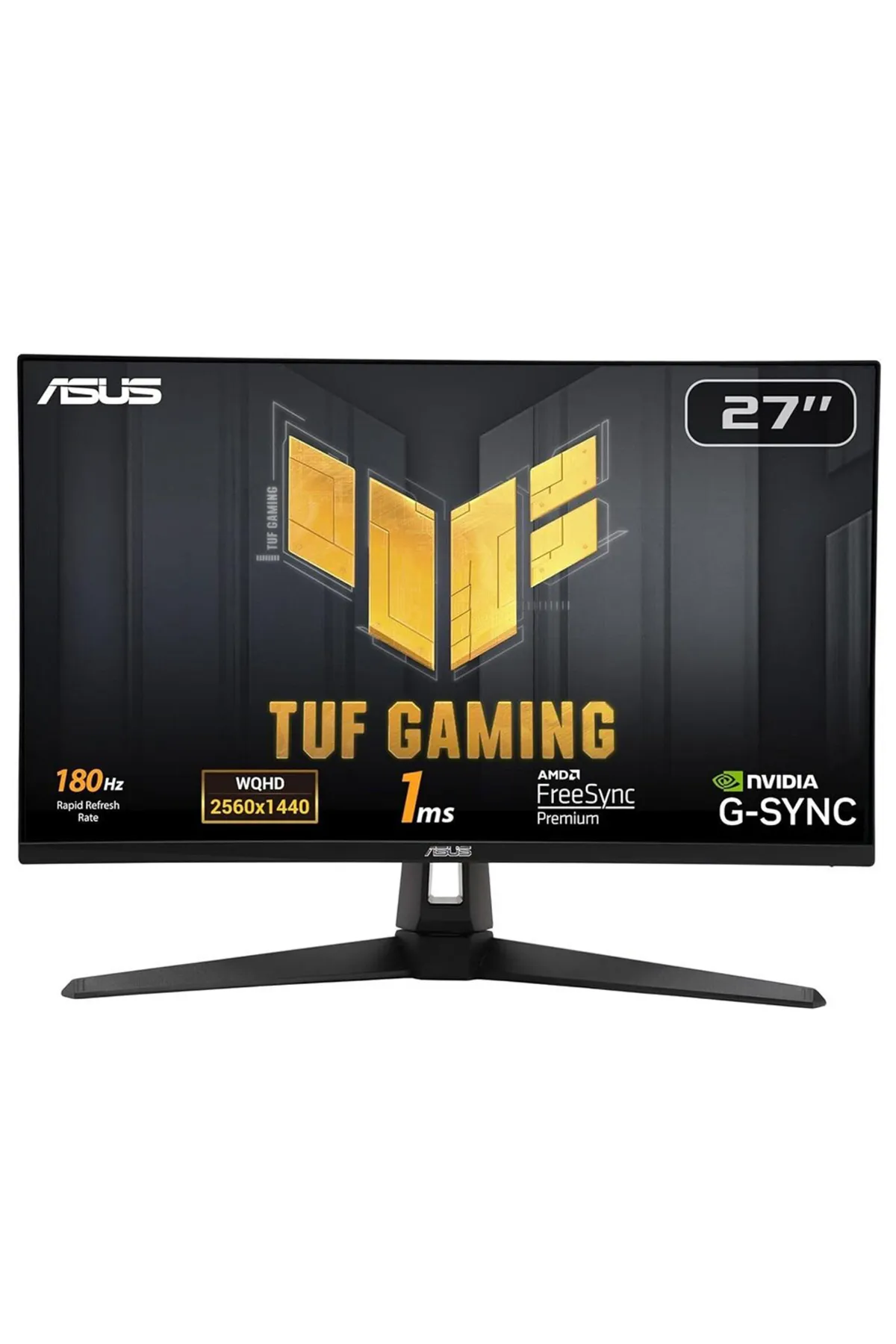 Asus Tuf Gaming Vg27aq3a 27" 1ms 180hz Freesync Premium Ips Qhd Gaming (OYUNCU) Monitör