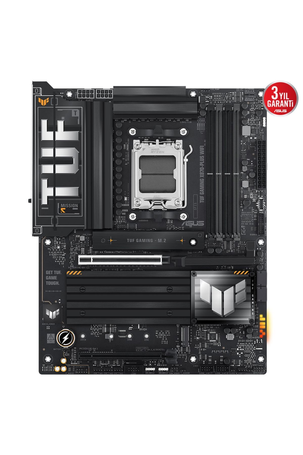 Asus TUF GAMING X870-PLUS WIFI AMD AM5 DDR5 ATX