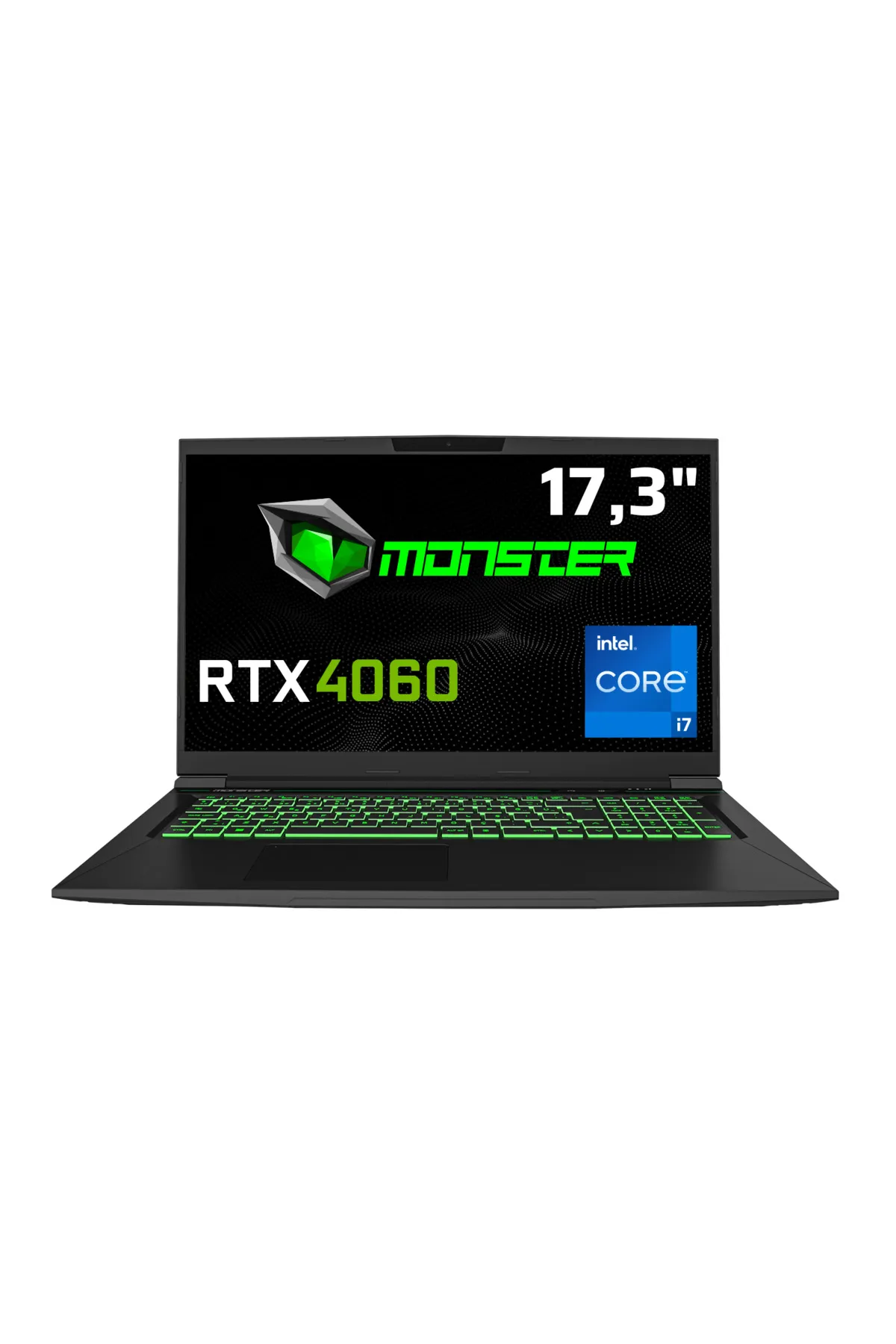 Monster Tulpar T7 V20.6 Intel Core i7 13700H 16 GB RAM 500 GB SSD 8 GB RTX 4060 FreeDos 17,3" FHD 144 Hz