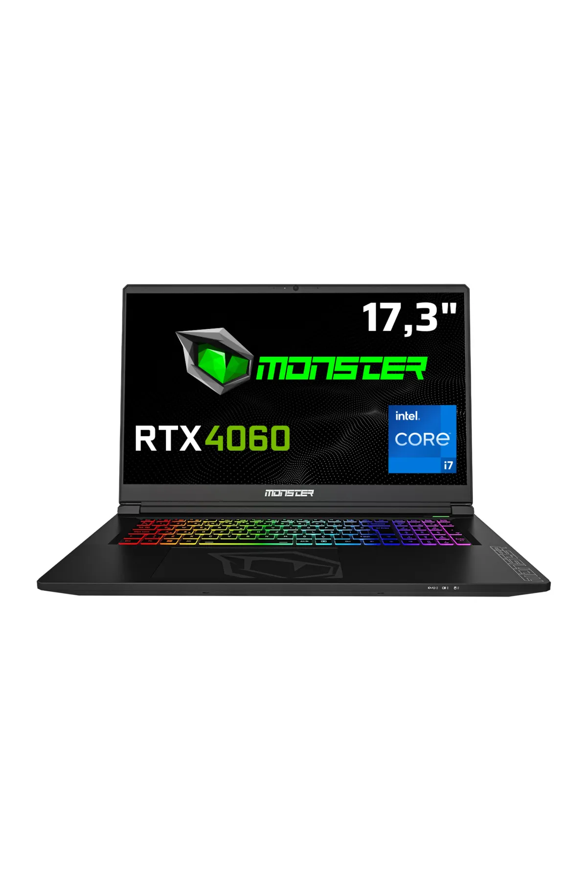 Monster Tulpar T7 V26.1 Intel Core i7 13700H 16 GB RAM 500 GB SSD 8 GB RTX 4060 FreeDOS 17,3" FHD 144 Hz