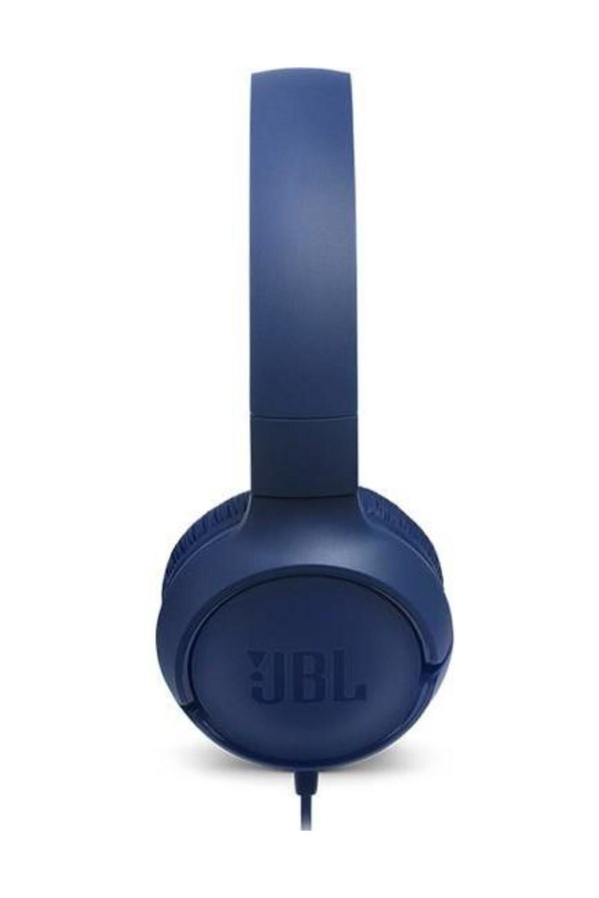 JBL Tune 500 Kablolu Kulaklık Mavi