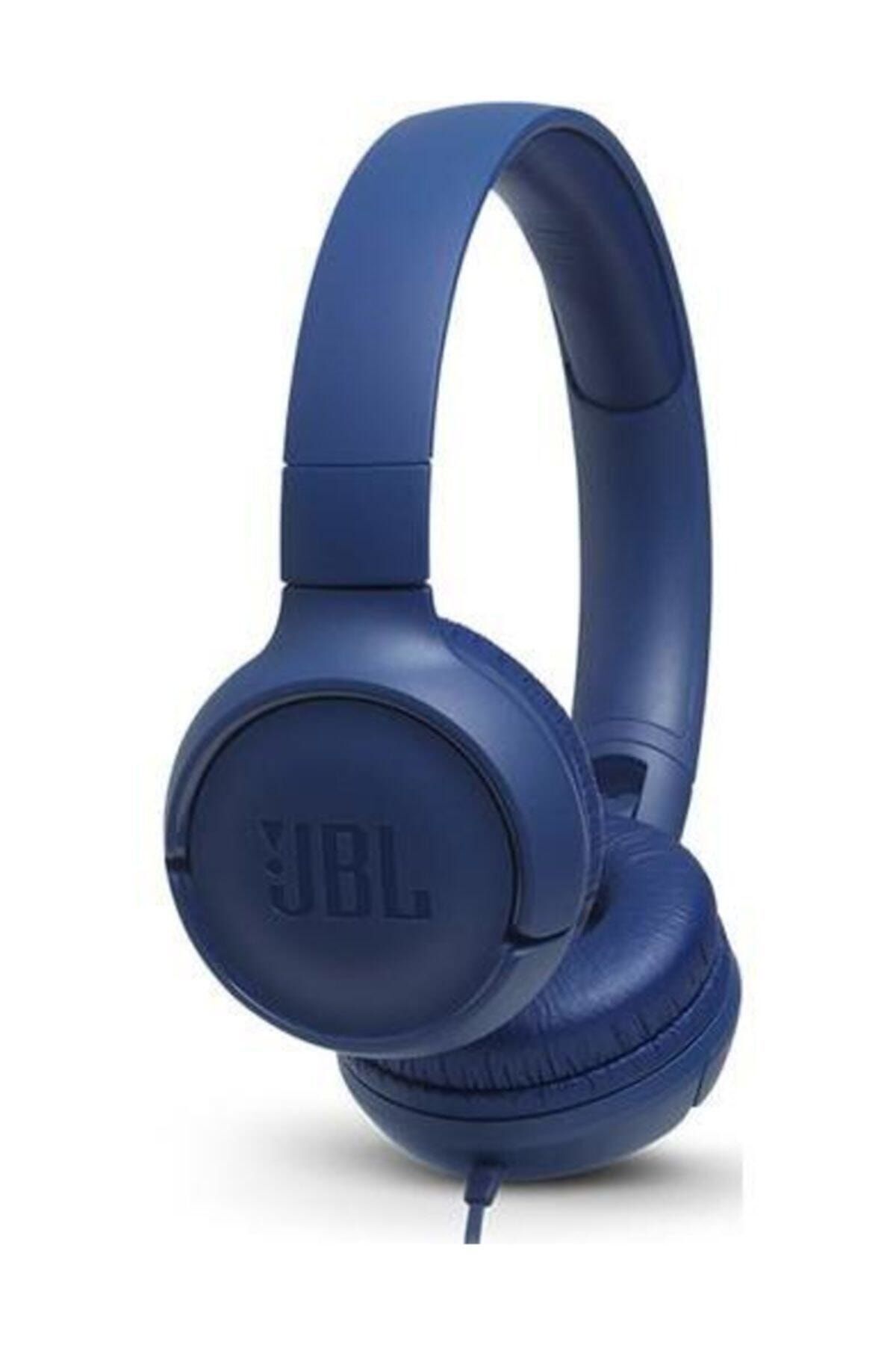 JBL Tune 500 Kablolu Kulaklık Mavi