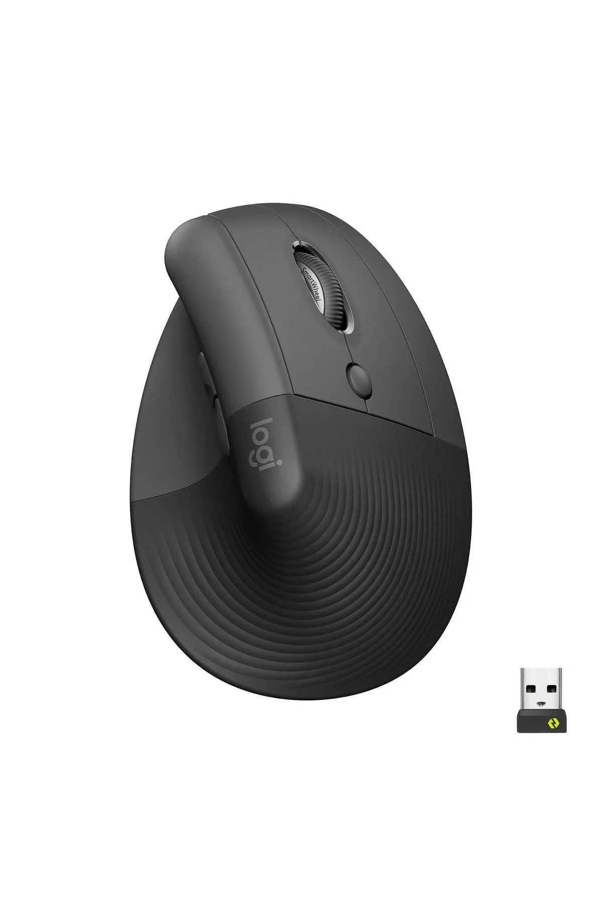 Logitech Tx Lift Sessiz Kablosuz Ergonomik Dikey Mouse - Siyah Tex Yeni Model Desen 987838