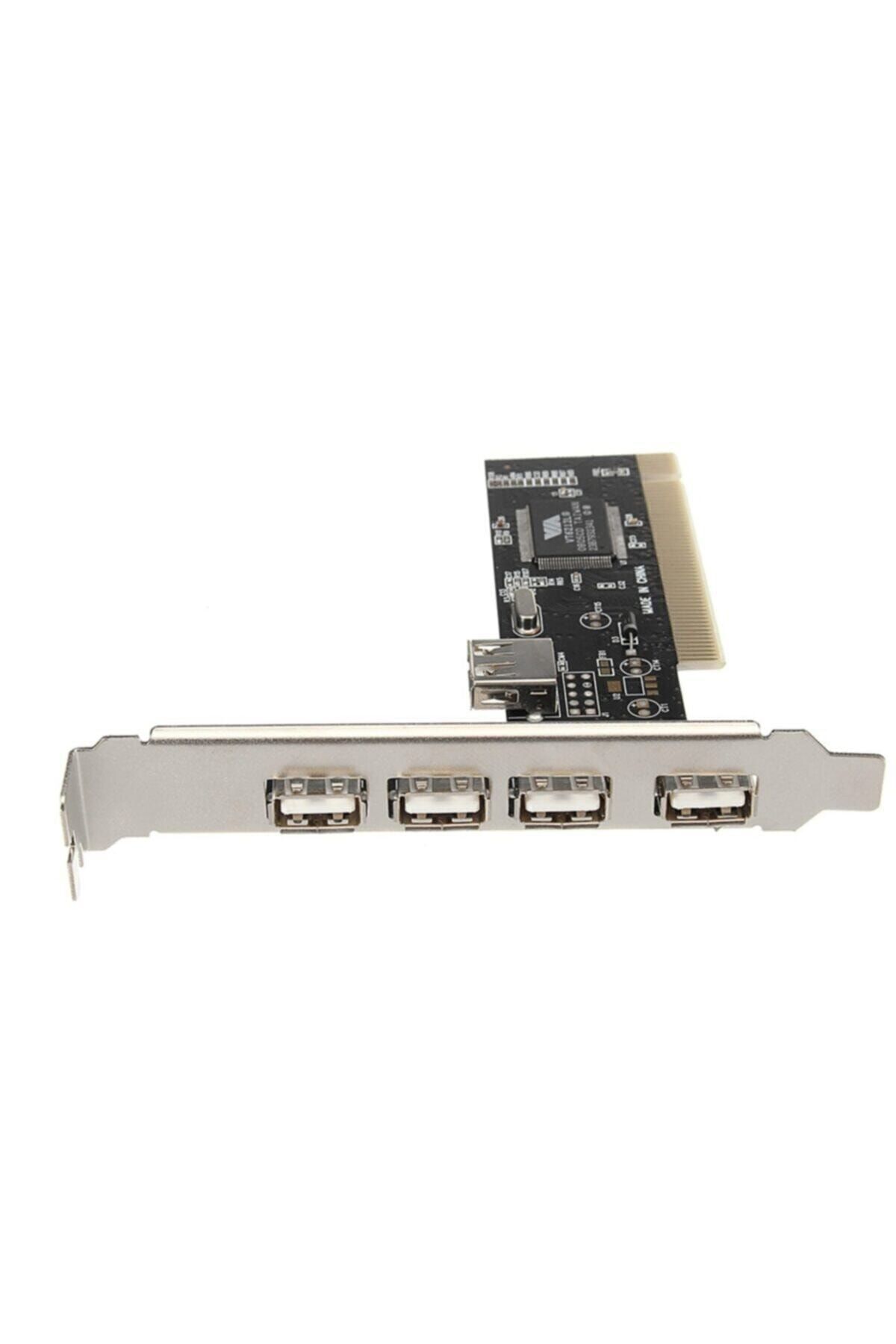 Genel Markalar Txxc 4+1 5 Port Usb 2.0 Çoklayıcı Çoğaltıcı Pcı Kart Yeni Modern 987838