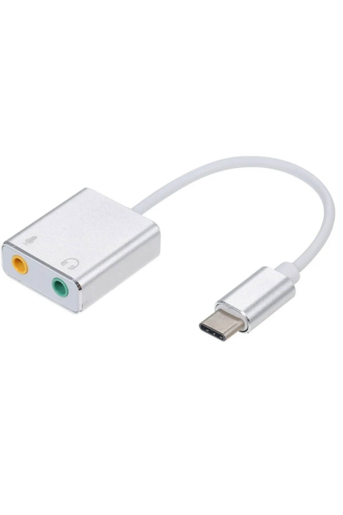 Alfais Type C Usb Harici Ses Kartı 3.5 Mikrofon Kulaklık Girişli 4755 7.1