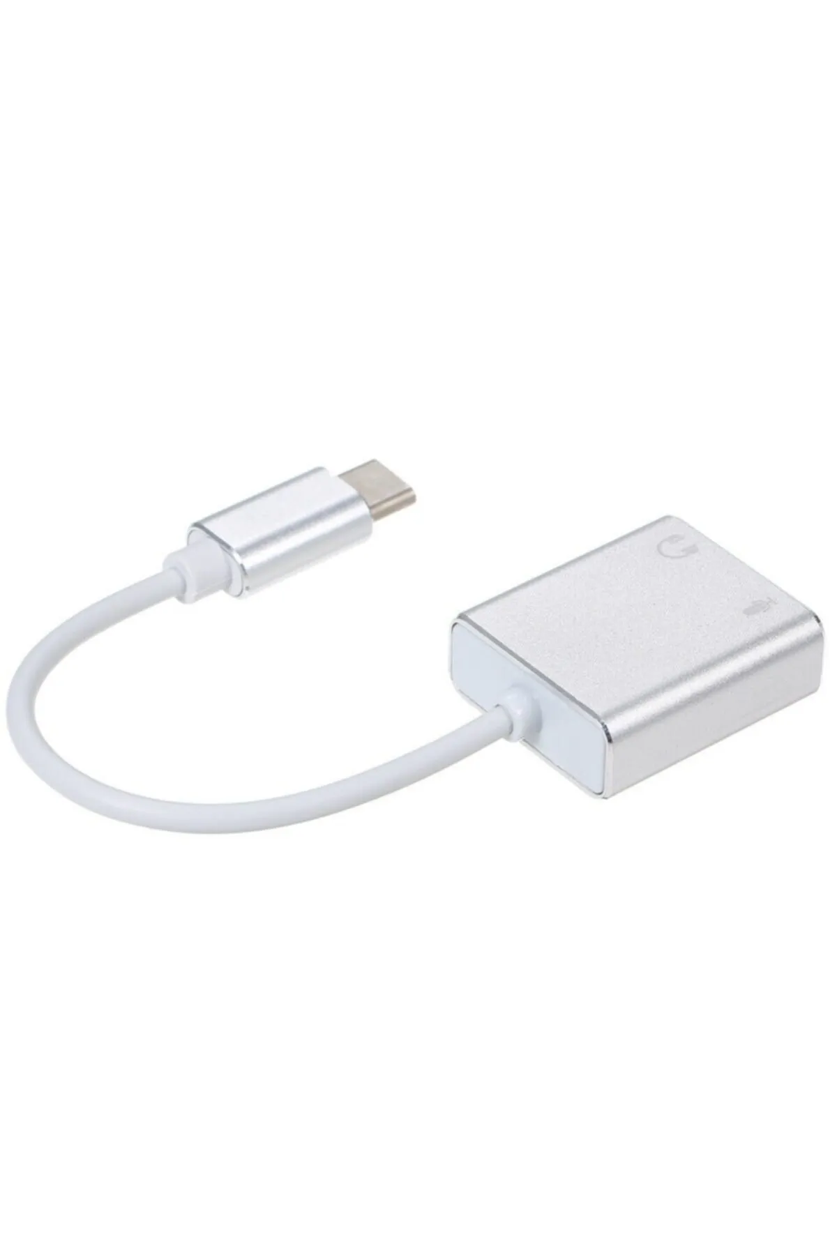 Alfais Type C Usb Harici Ses Kartı 3.5 Mikrofon Kulaklık Girişli 4755 7.1