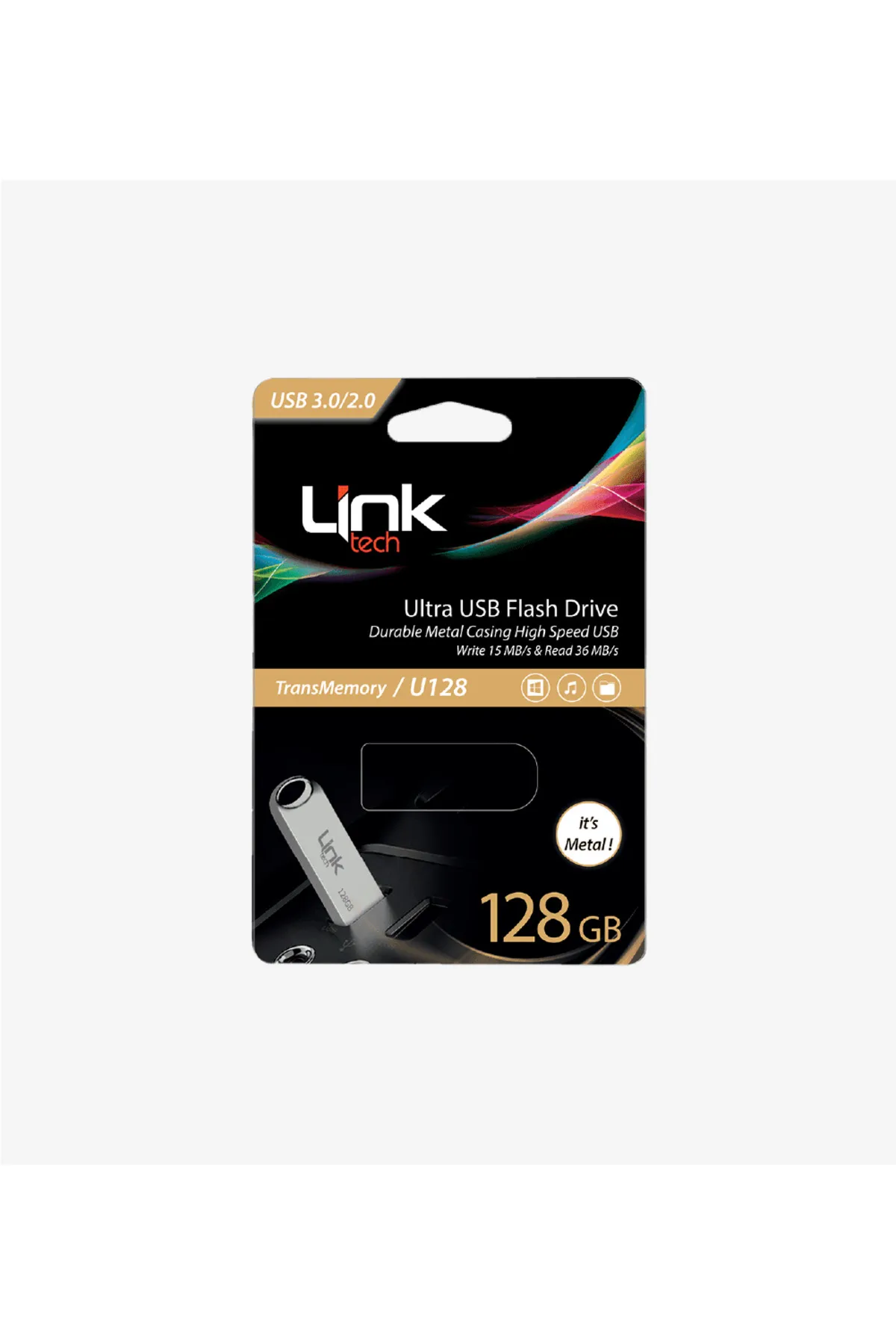 LinkTech U128 Ultra 128GB Flash Bellek