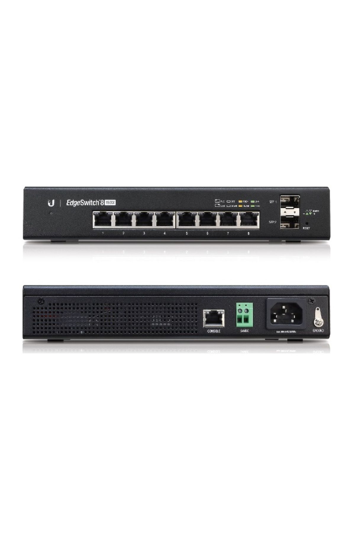 UBIQUITI (UBNT) UBIQUITI 8port FULL POE ES-8-150W GIGABIT 2X SFP SWITCH