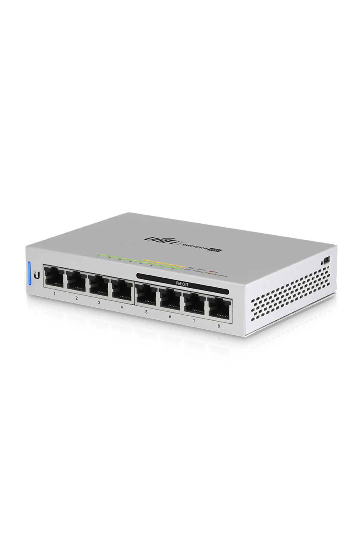 UBIQUITI (UBNT) UBNT UniFi Switch 8 Port 60W US-8-60W Layer3 Switch