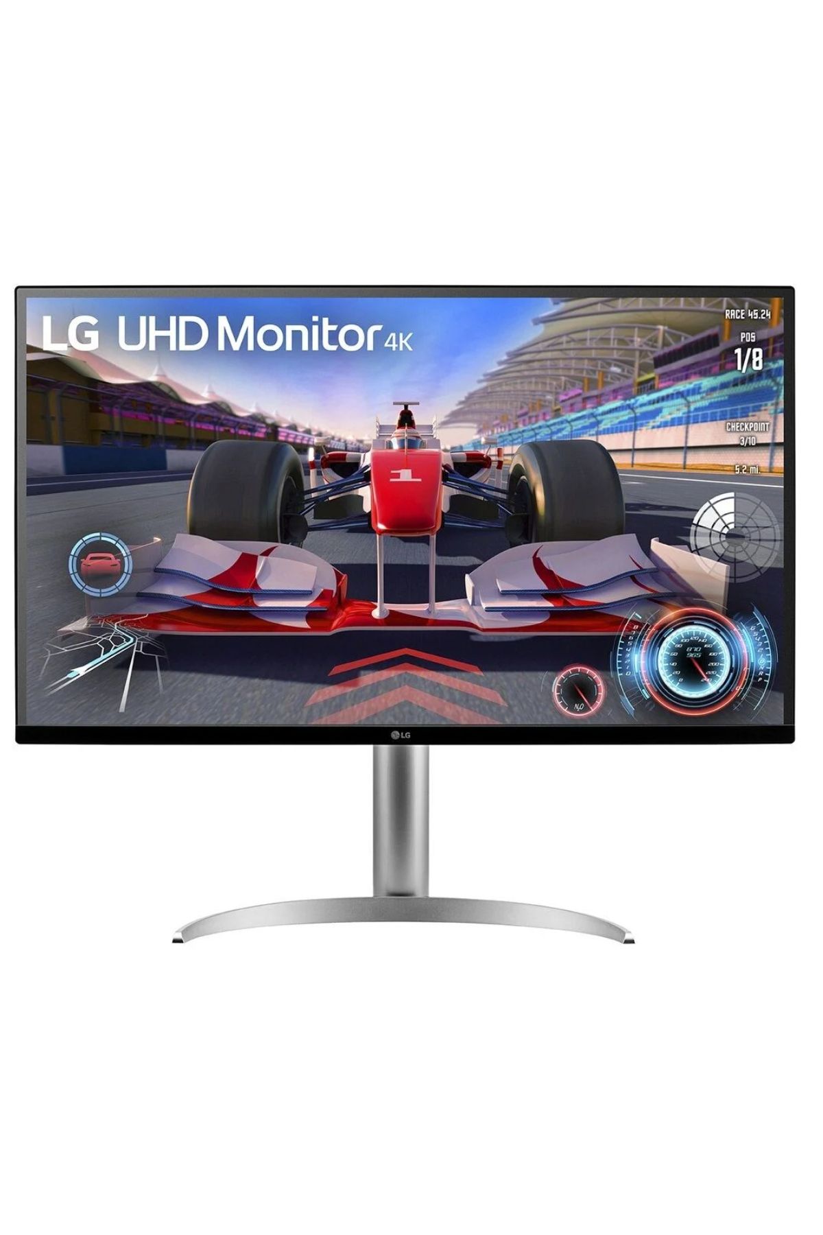 LG UHD 4K 32UQ750P-W 31.5 inç UHD 144Hz Pivot Asansör AMD FreeSync Premium USB Type-C 4K VA Monitör