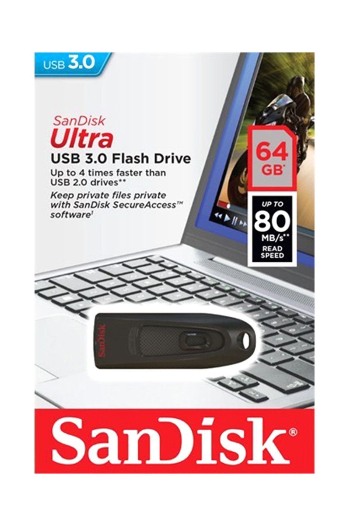 Sandisk Ultra 64GB USB 3.0 Usb Bellek