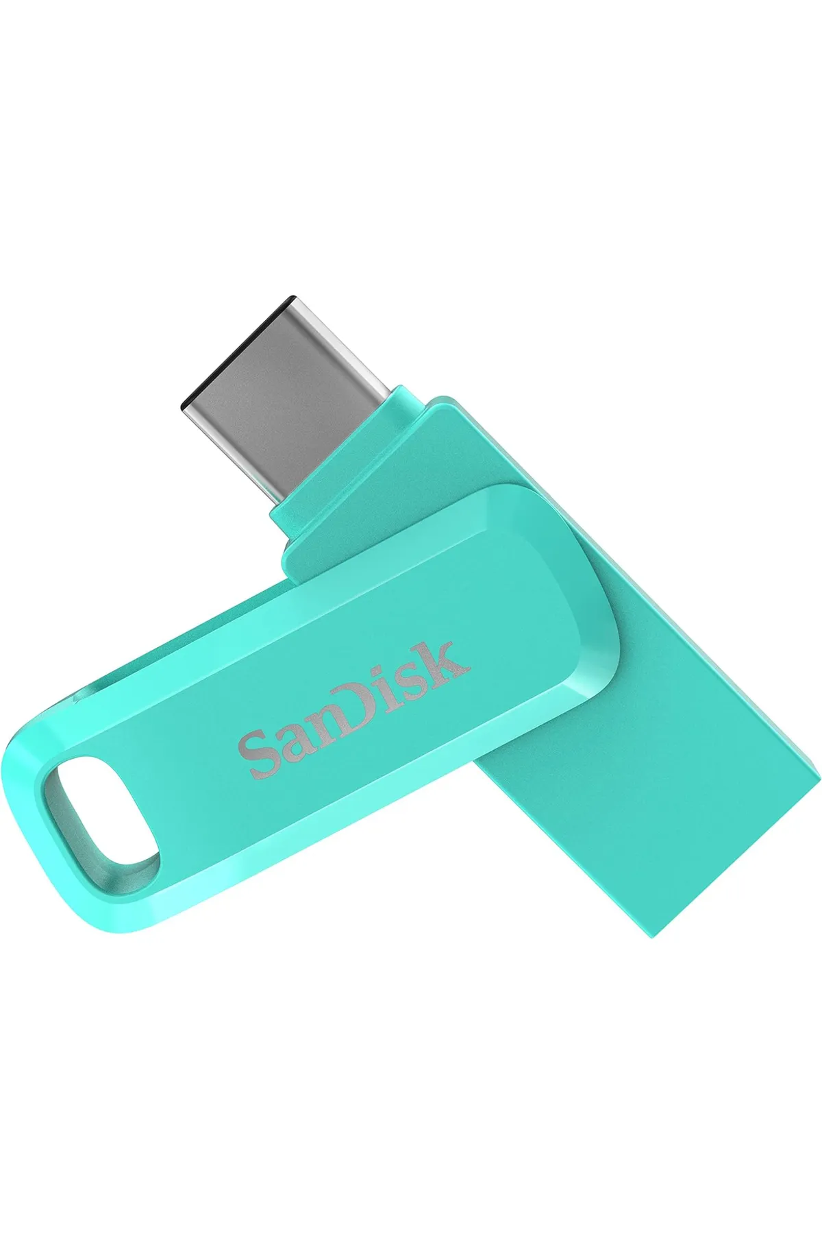 Sandisk Ultra Dual Drive Go 256GB SDDDC3-256G-G46G USB  Type-C Flash Bellek Tiffany Green